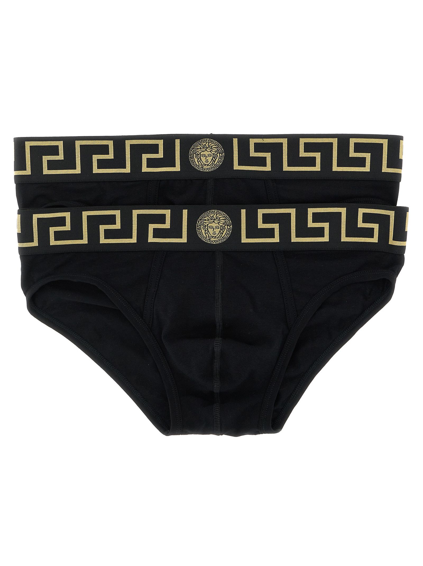 Versace 'Greca' 2-Pack Briefs Set Size ONE SIZE - 1 Thumbnail