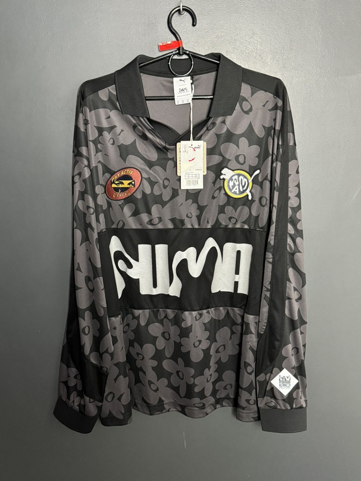 New BNWT Puma x P.A.M Perks And Mini Football Jersey T-Shirt