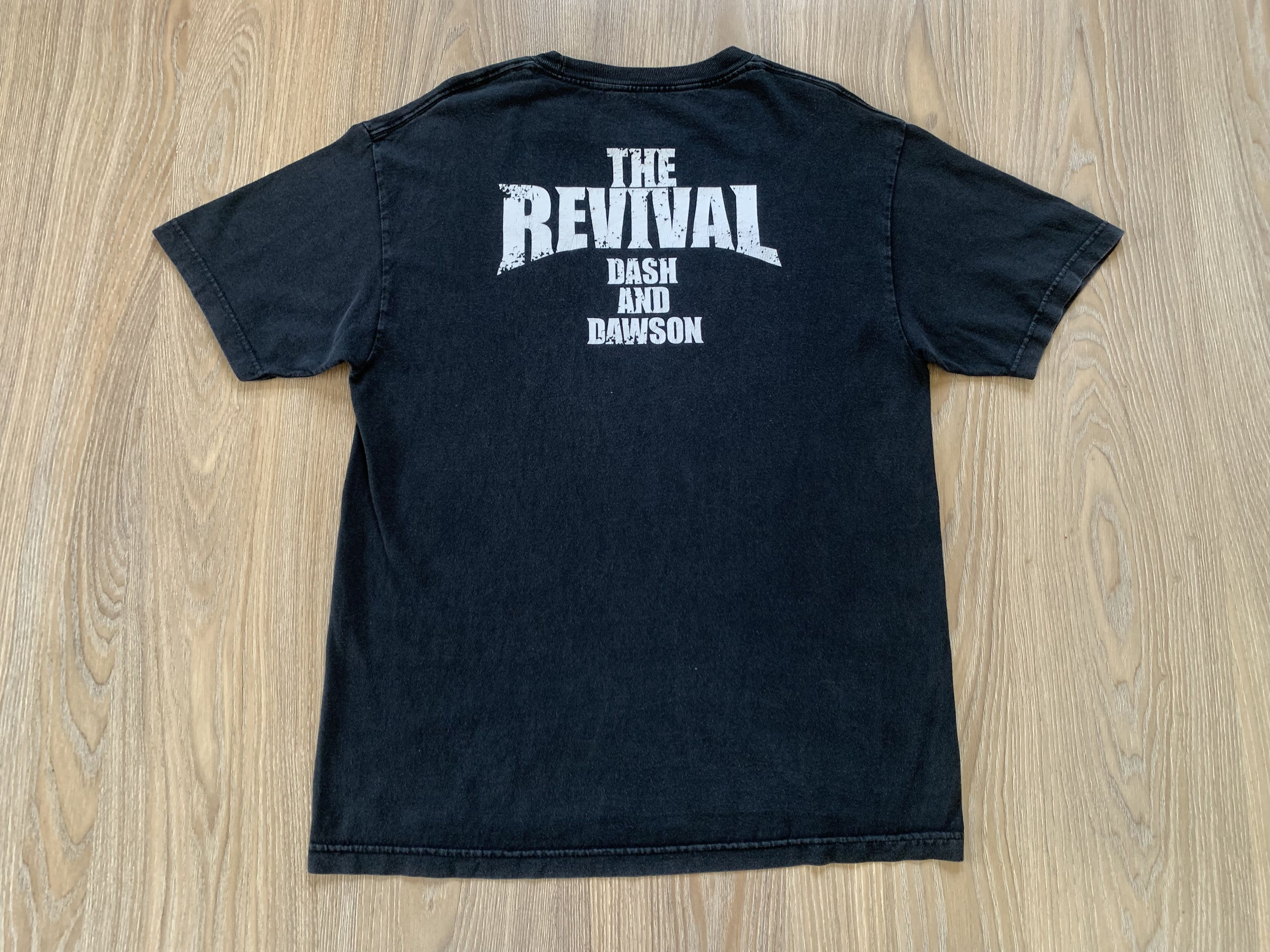 WWE Vinatage The Revival No Flips Just Fists Authentic T-Shirt Size US L / EU 52-54 / 3 - 3 Thumbnail