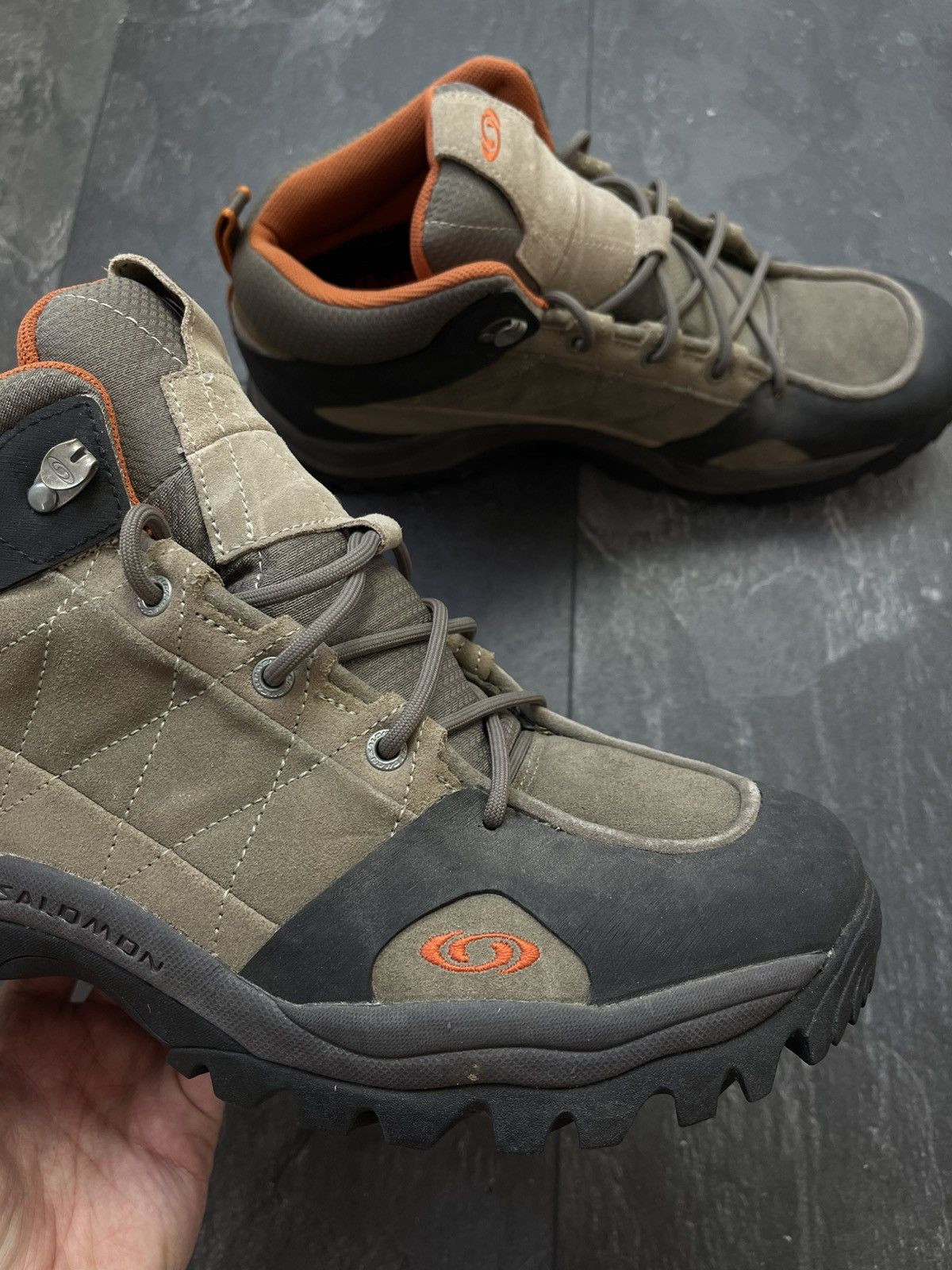 Salomon × Vintage Rare Vintage Salomon Goretex Shoes Boots Size US 12 / IT 42 - 4 Thumbnail