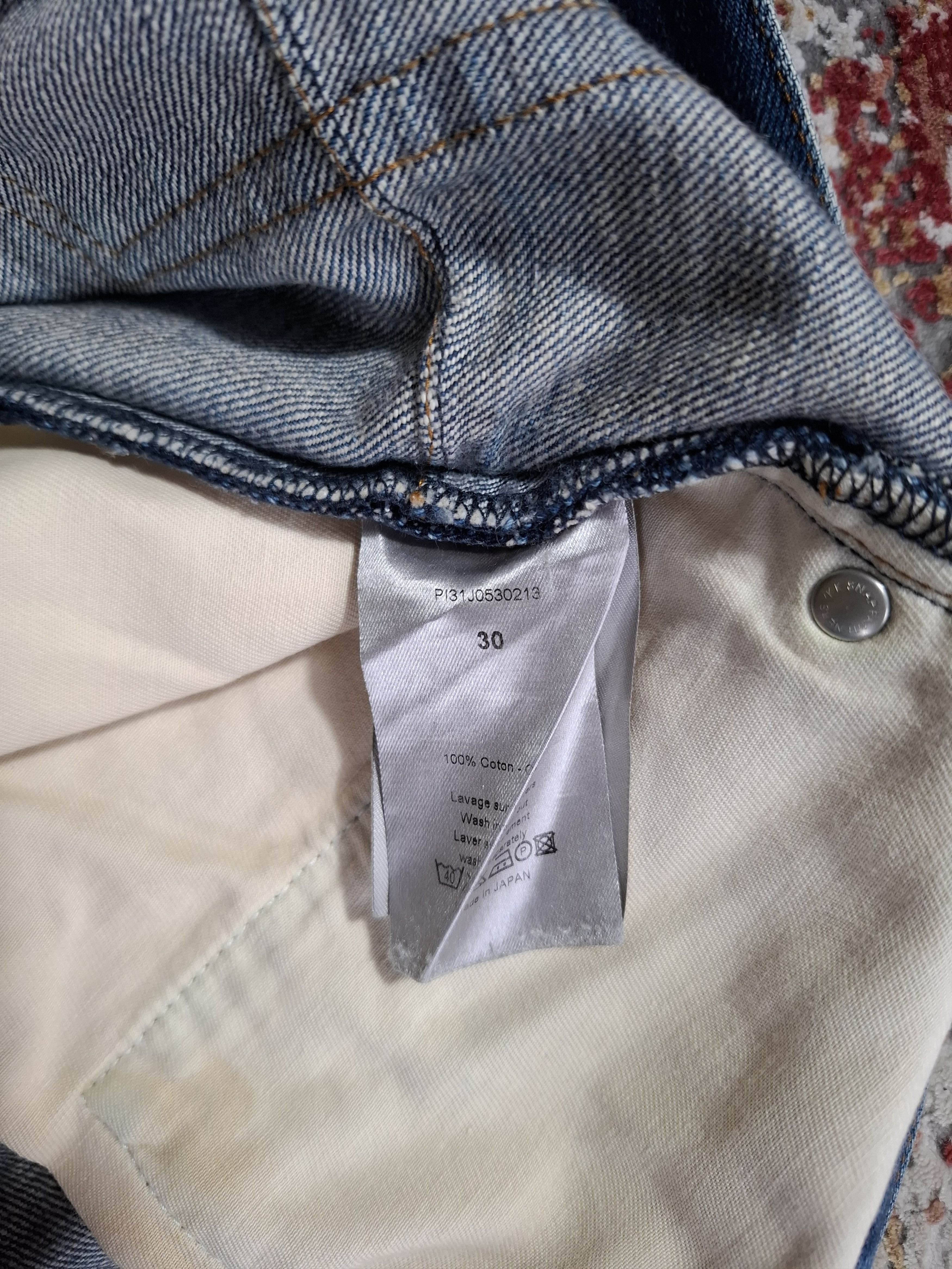Dior Dior Homme Clawmark denim by Kris Van Assche Size US 30 / EU 46 - 4 Thumbnail