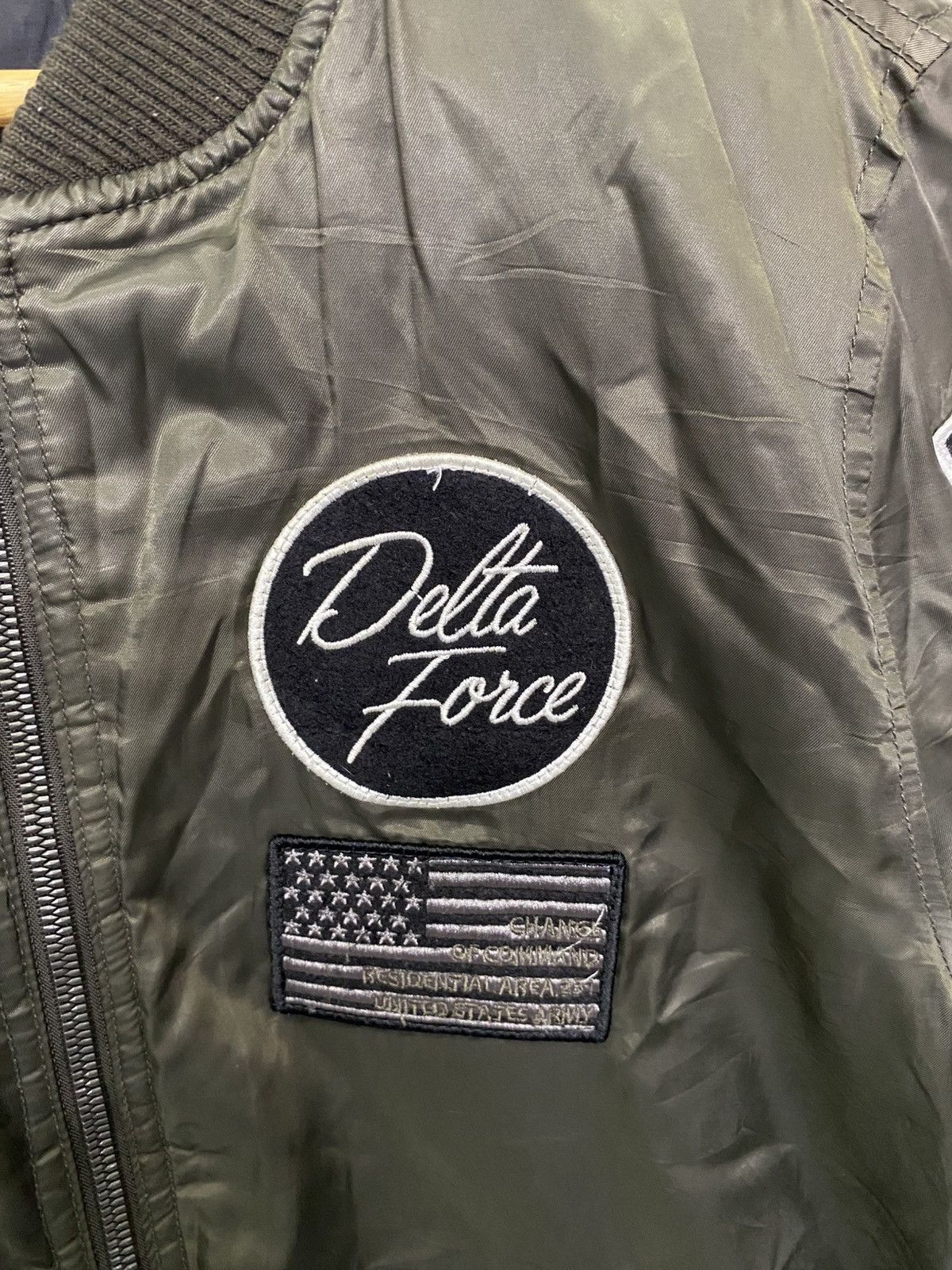 Japanese Brand Japanese Brand Bomber Jacket Air Force Military Style Size US M / EU 48-50 / 2 - 3 Thumbnail