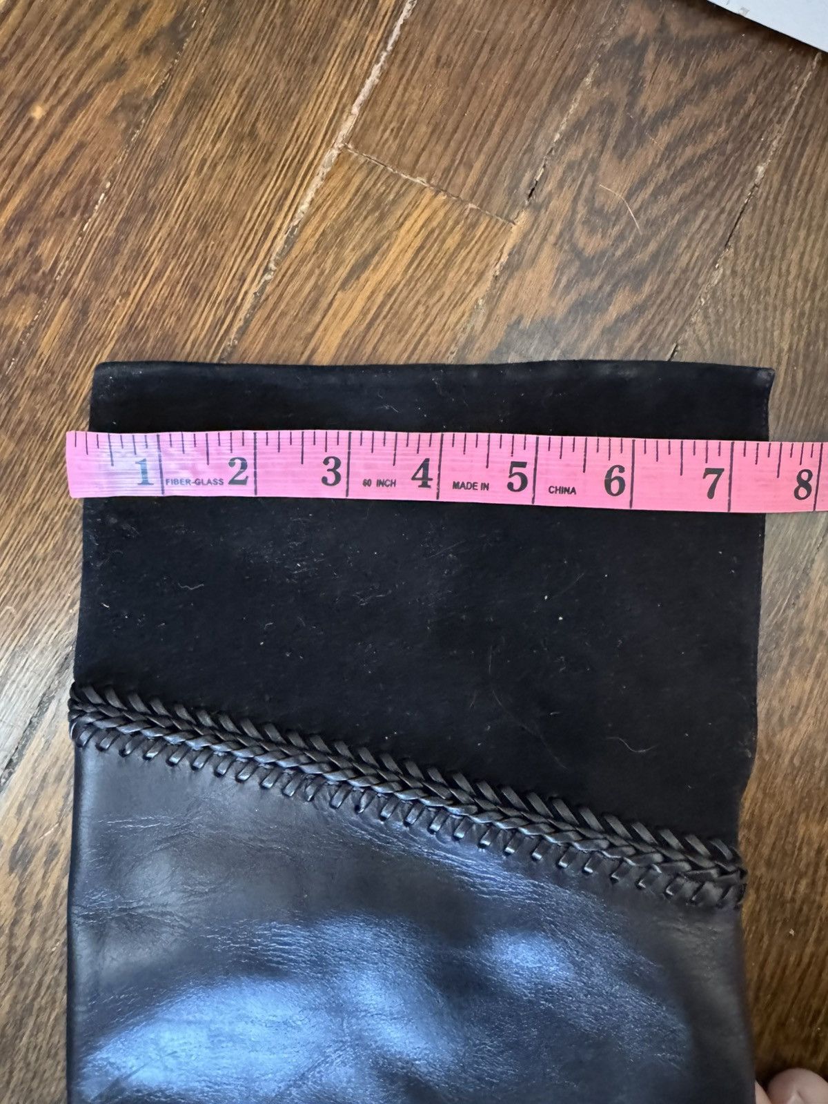 Tom Ford Tim Ford black suede leather over the knee boots Size US 8 / IT 38 - 18 Thumbnail
