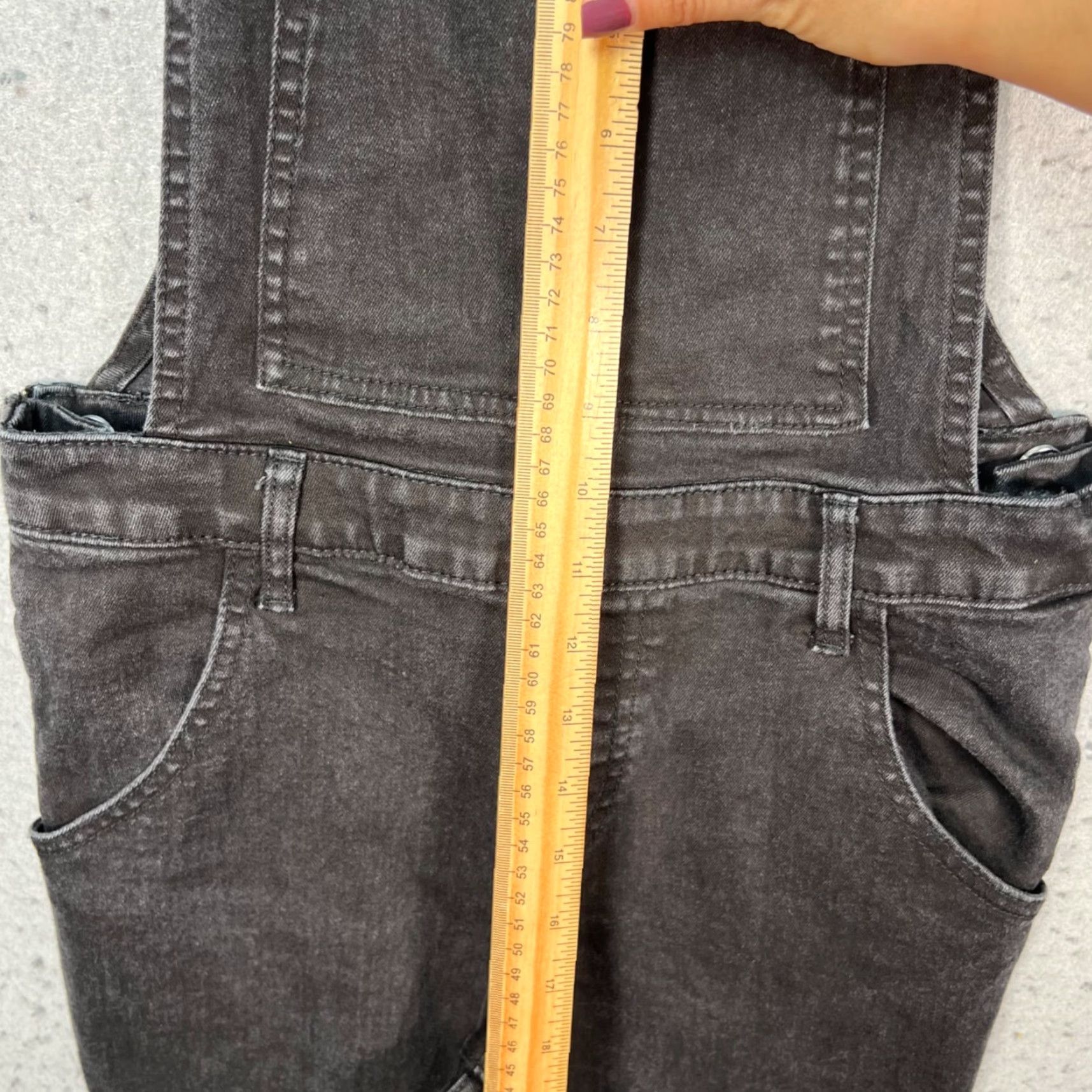 Cheap Monday Cheap Monday Womens Overalls Size Small Black Denim Skinny Leg Size 28" / US 6 / IT 42 - 6 Thumbnail