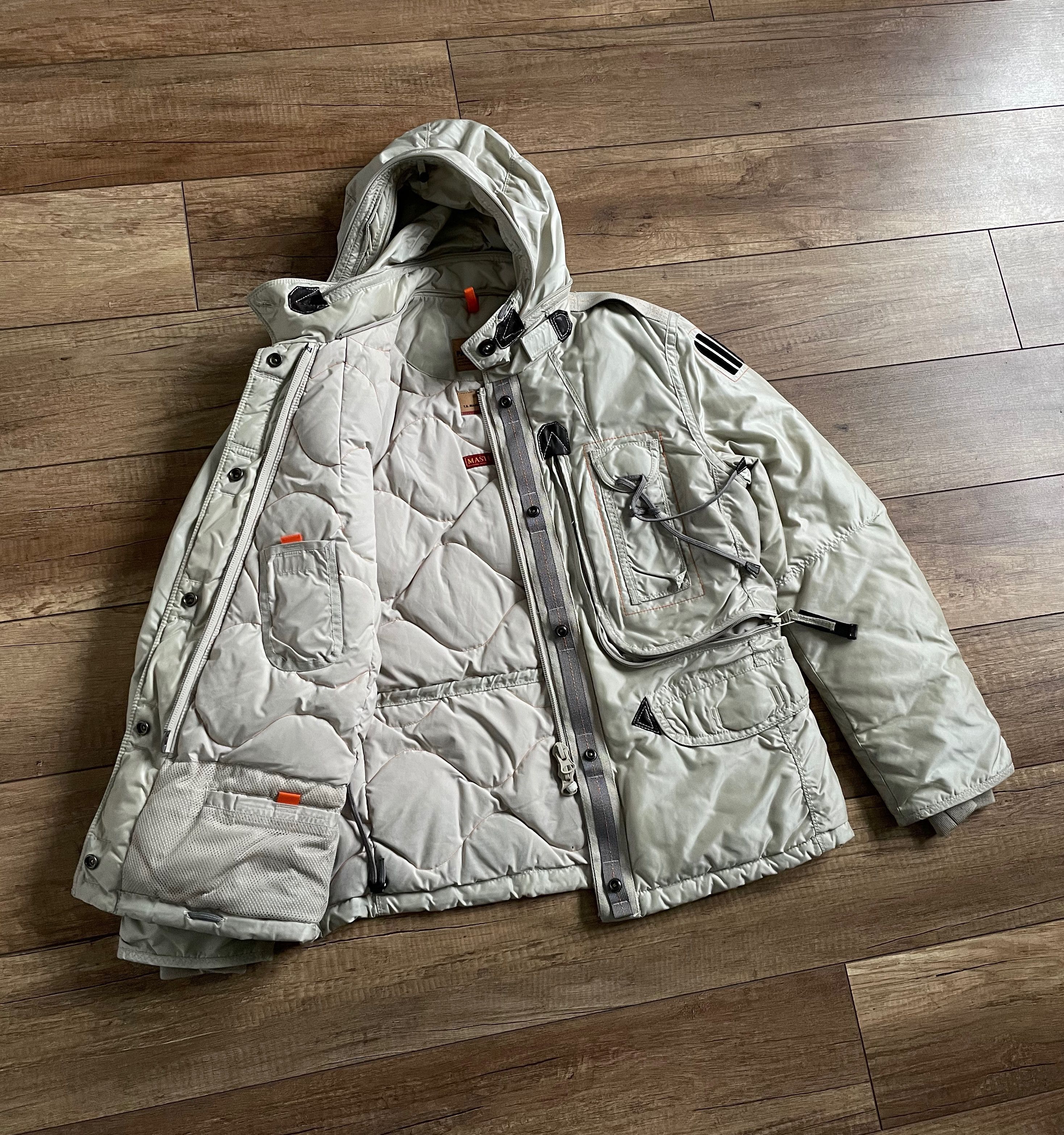 Parajumpers Parajumpers Military Multipocket Down Jacket Parka Size M / US 6-8 / IT 42-44 - 3 Thumbnail