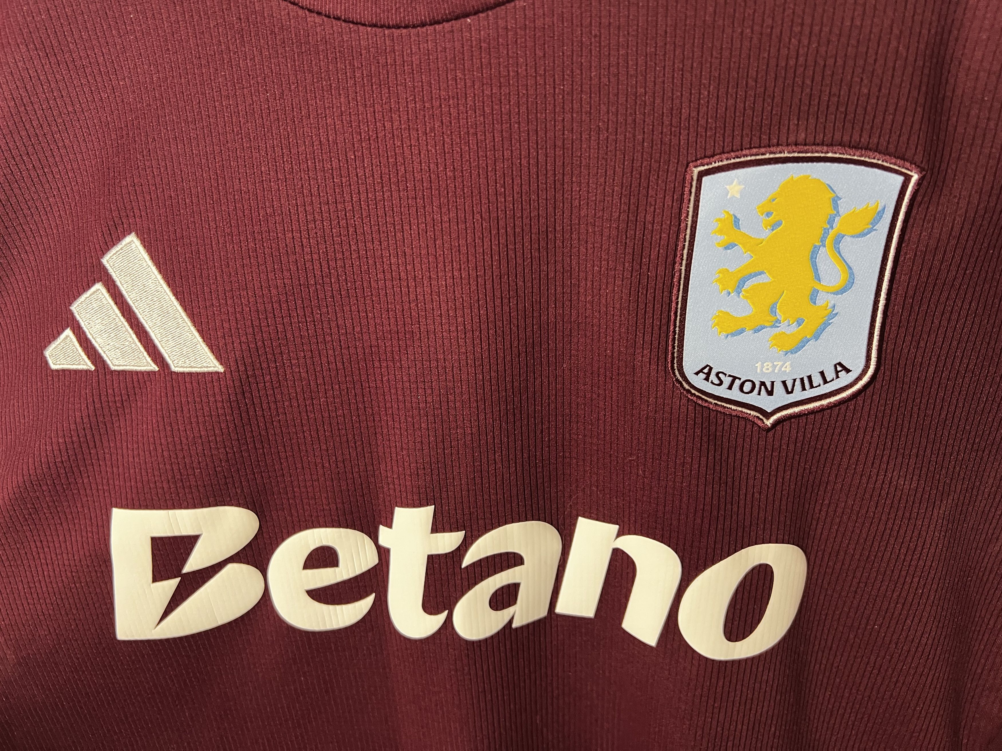 Adidas ASTON VILLA 2024 2025 HOME FOOTBALL SHIRT SOCCER JERSEY Size US XL / EU 56 / 4 - 4 Thumbnail