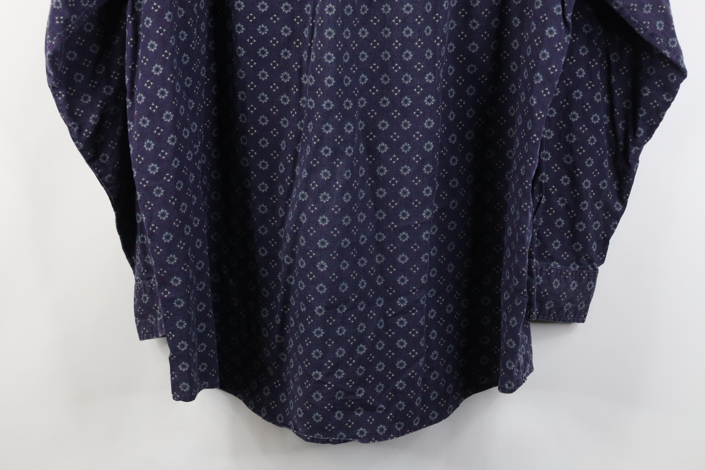 Vintage Vintage 90s Streetwear Collared Button Shirt Cotton Size US XL / EU 56 / 4 - 11 Thumbnail