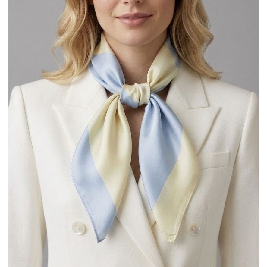 Other ⭐Luxurious Soft Silky Square Scarf Versatile Stylish Elegant Size ONE SIZE - 1 Thumbnail