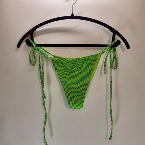Other Frankies Bikinis Tia Green Morrisson Bikini Bottom - L Size ONE SIZE - 3 Thumbnail