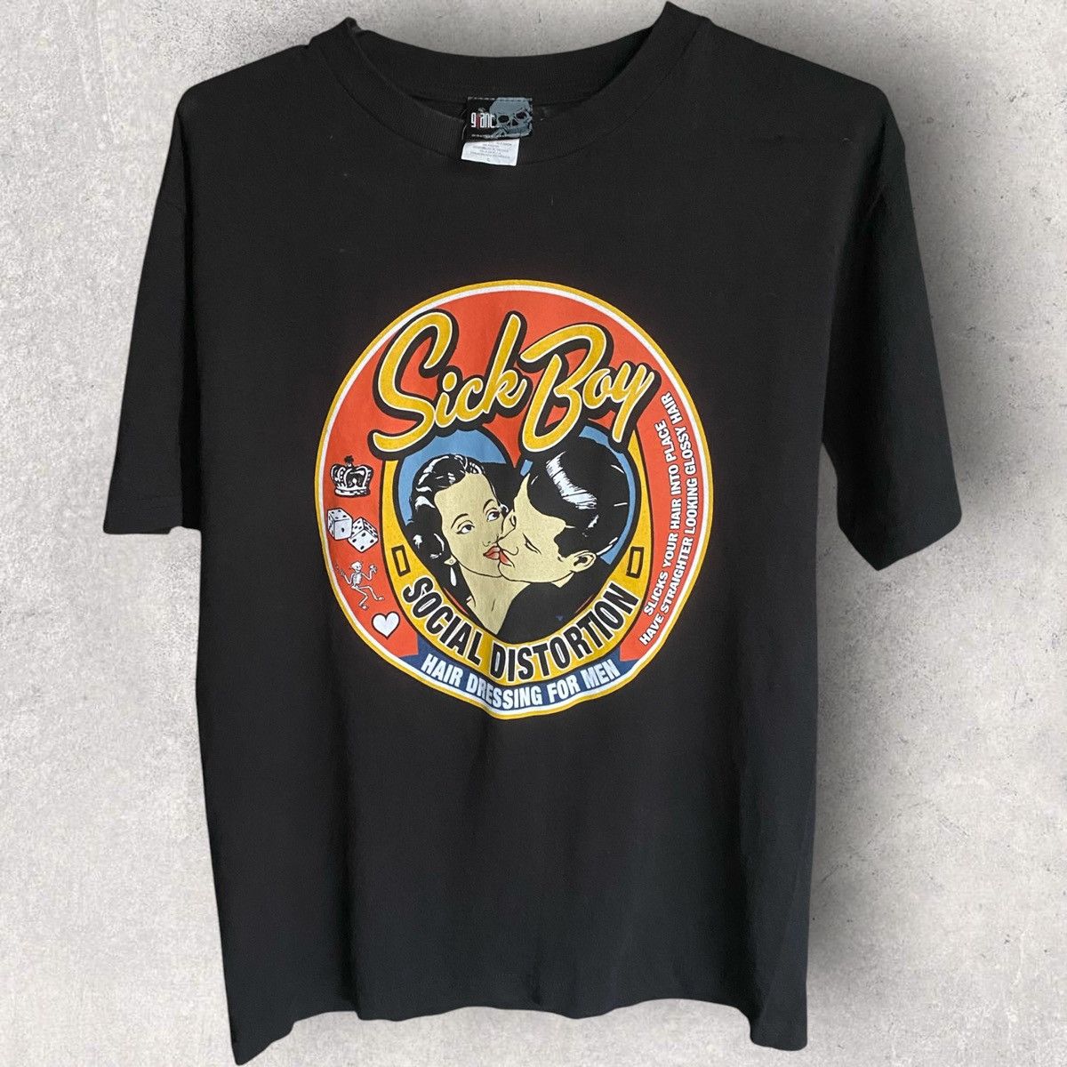 Band Tees Vintage Social Distortion 2000’s Sick Boy T Shirt Size US M / EU 48-50 / 2 - 1 Thumbnail