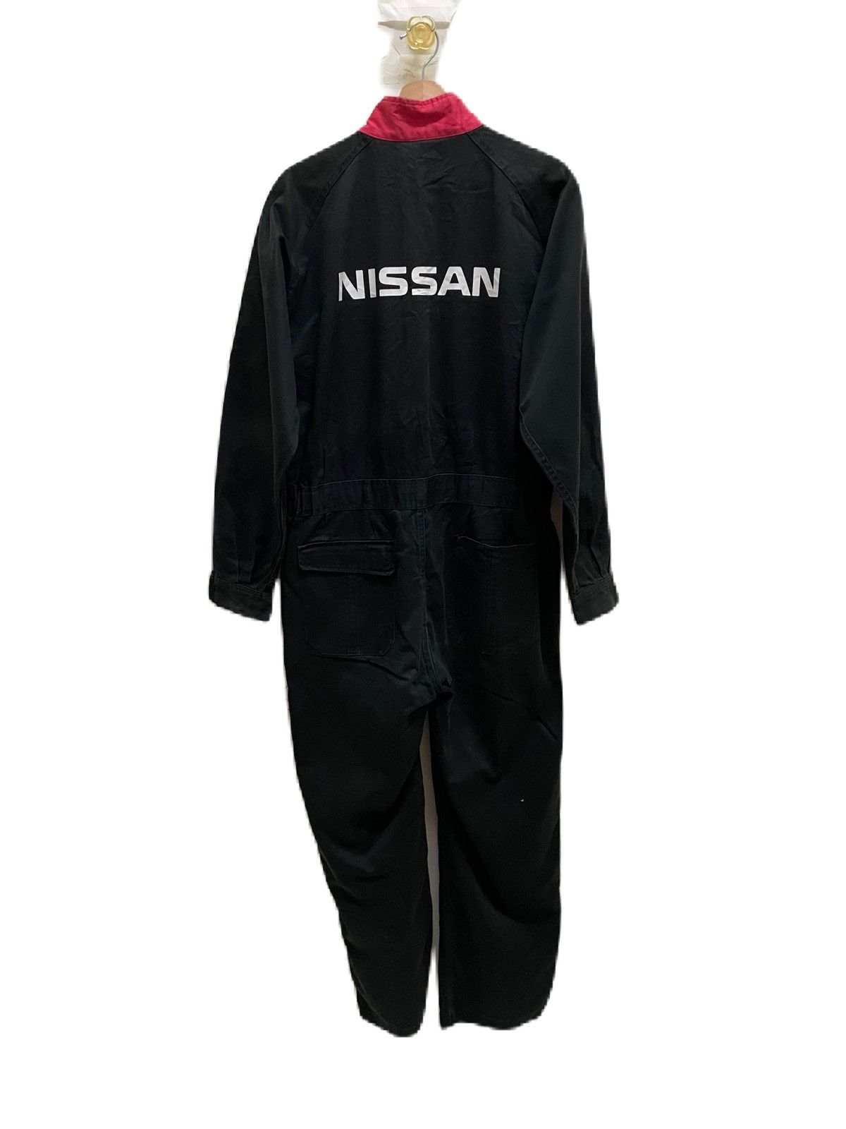 Sports Specialties Vintage Nissan Black Wash Jumpsuit Coverall Size US 36 / EU 52 - 5 Thumbnail