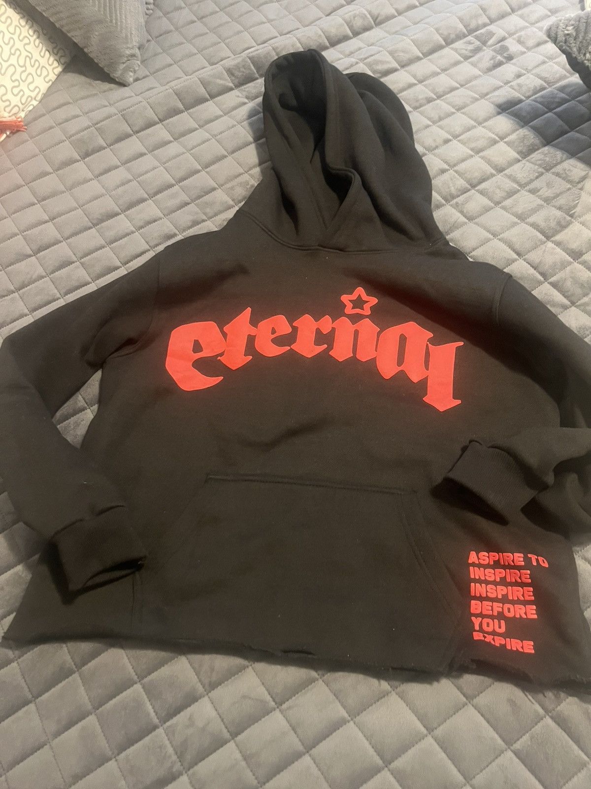 Other Eternal Black puff print hoodie Size US M / EU 48-50 / 2 - 1 Thumbnail