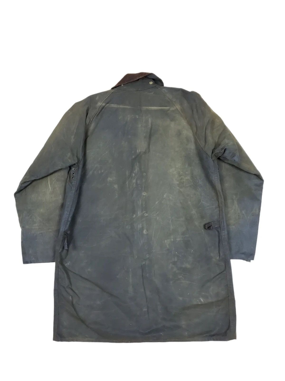 Barbour Vintage Barbour Waxed Solway Zipper Jacket Size US L / EU 52-54 / 3 - 3 Thumbnail