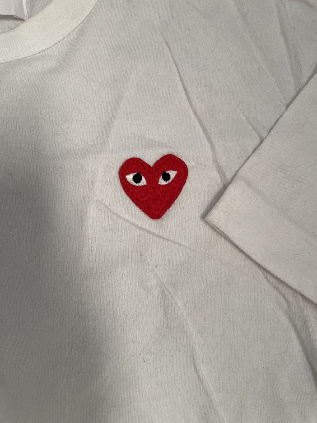 Comme des Garcons Comme des garcons red and white t-shirt Size US L / EU 52-54 / 3 - 2 Thumbnail