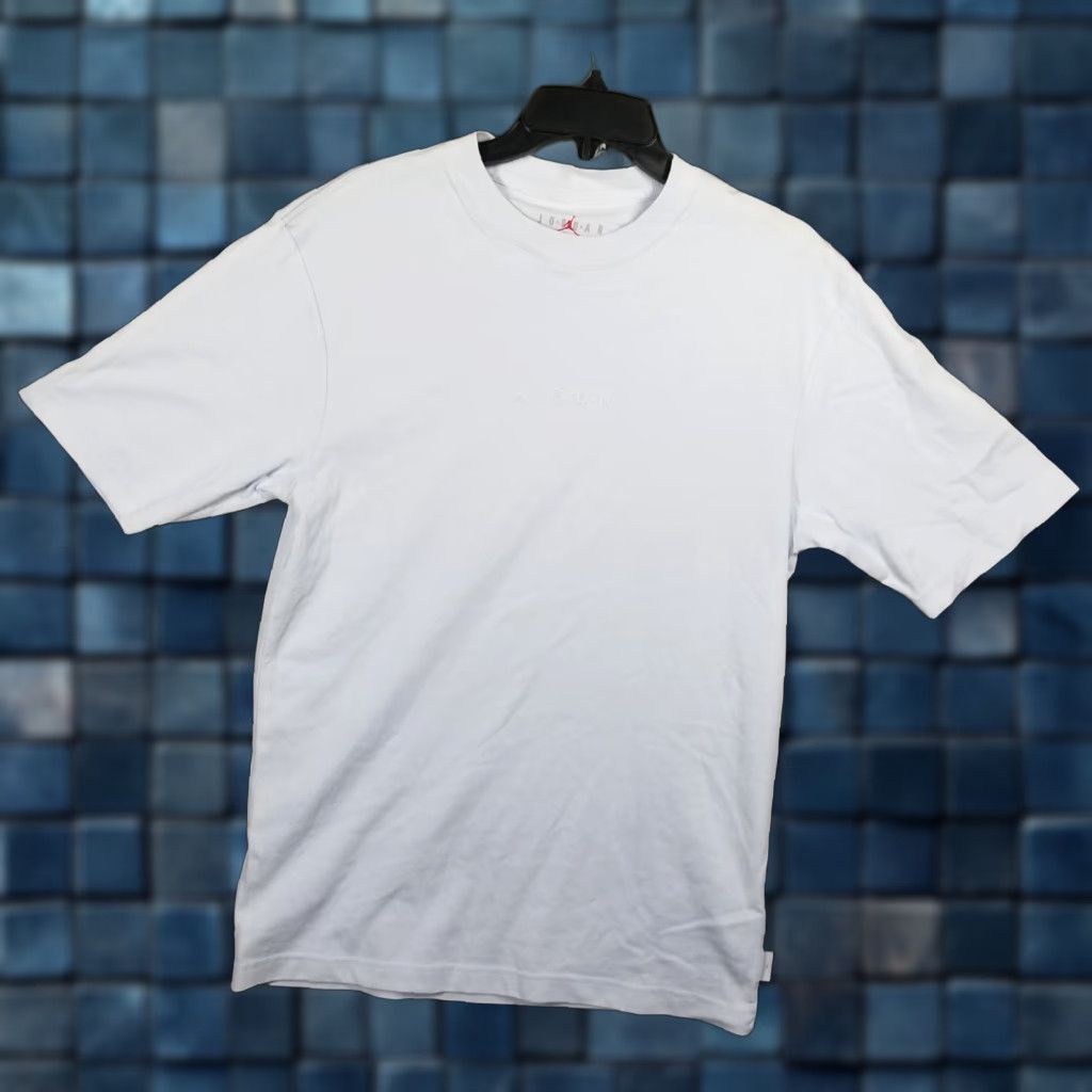 Nike Nike Air Jordan Wordmark 85 T-Shirt Mens XS Gray Solid Short Sleeve Crew Neck 1985 Retro Size US XS / EU 42 / 0 - 1 Thumbnail