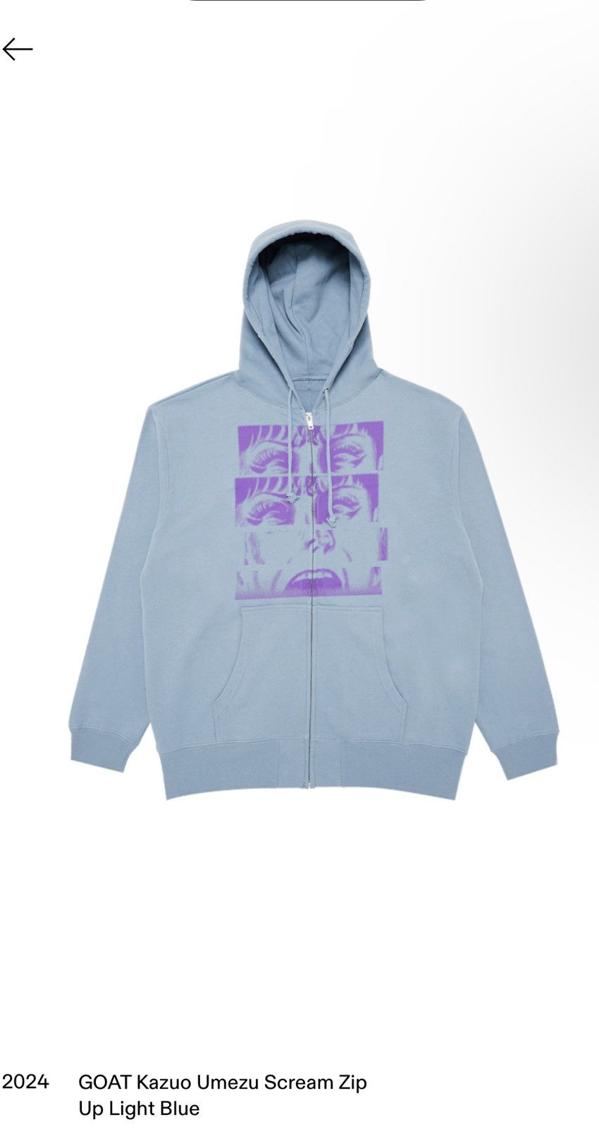 Japanese Brand × Vintage Kazuo Umezu zip up Size US XS / EU 42 / 0 - 4 Thumbnail