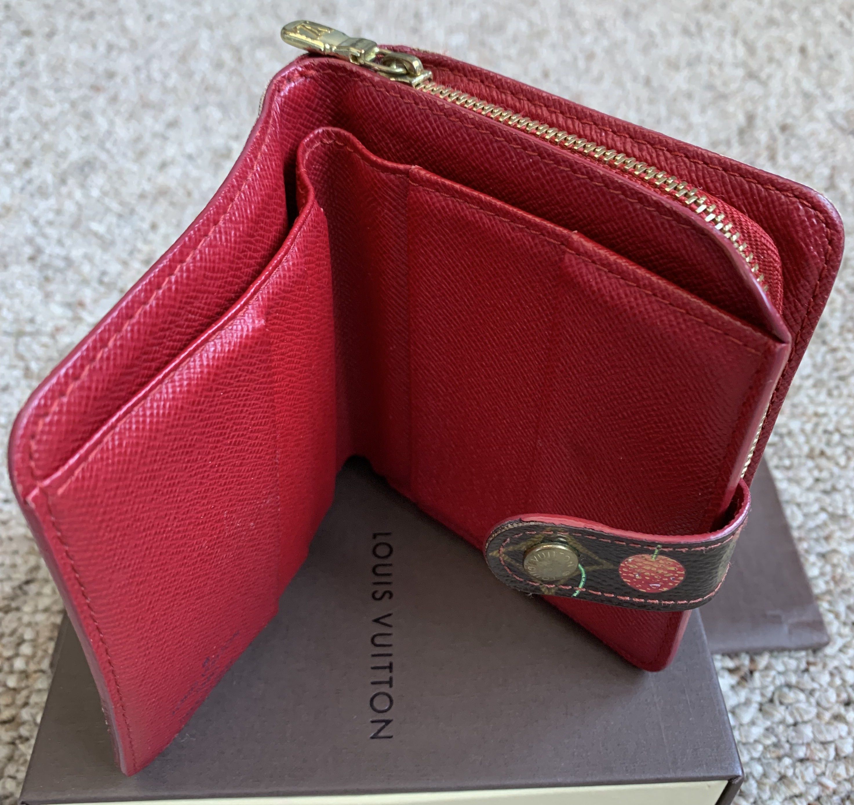 Louis Vuitton × Takashi Murakami S/S 2005 Louis Vuitton x Murakami Cherry Monogram Wallet Size ONE SIZE - 10 Thumbnail