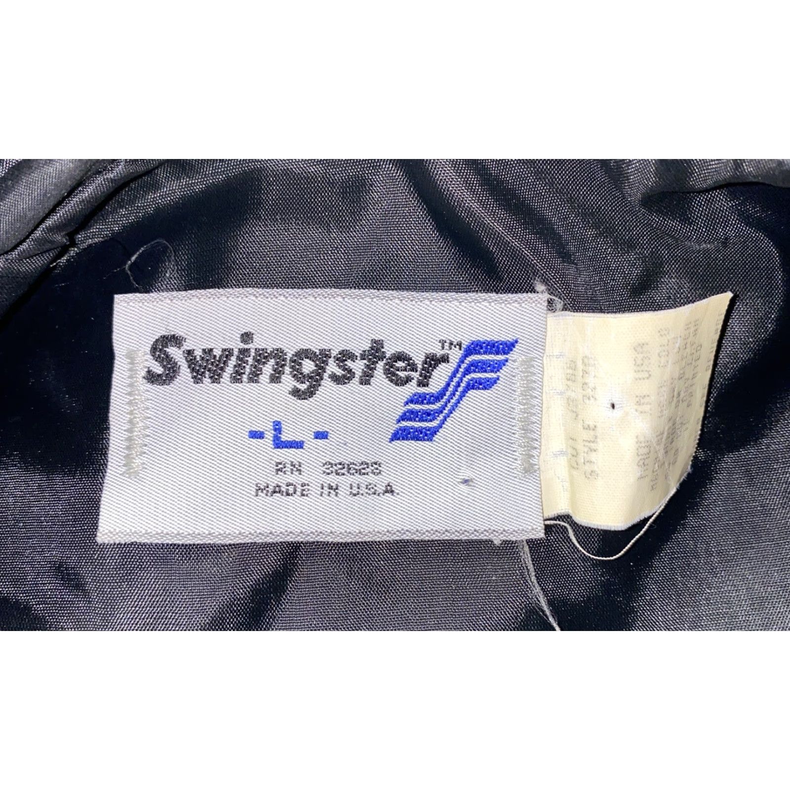 Vintage VINTAGE Swingster Mens Black USA Made Nylon Full Zip Jacket L | Full Zip, Jacket, Men, USA, Swingster Size US L / EU 52-54 / 3 - 6 Thumbnail