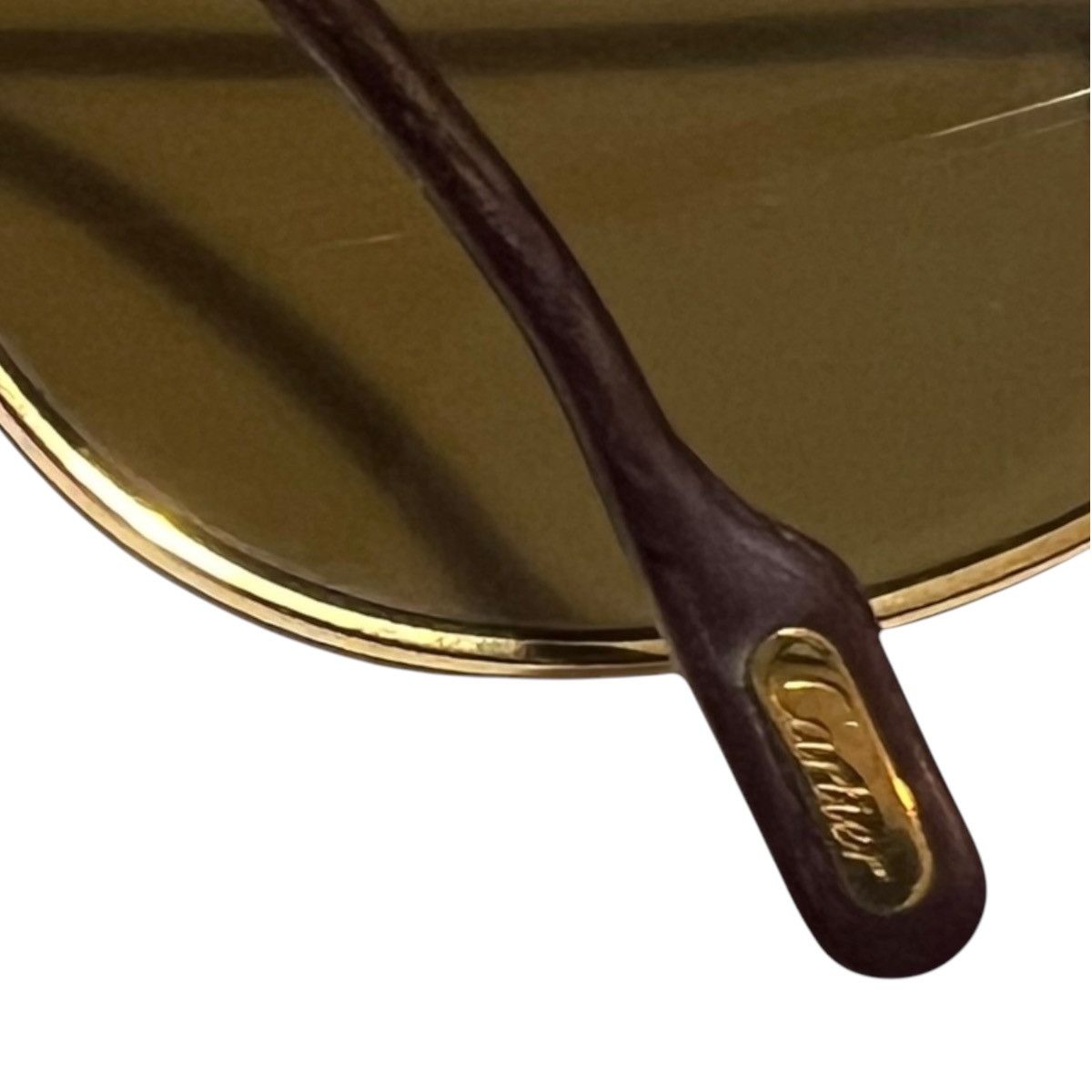 Cartier Cartier Vintage Trinity Gold Flame Sunglasses Size ONE SIZE - 4 Thumbnail