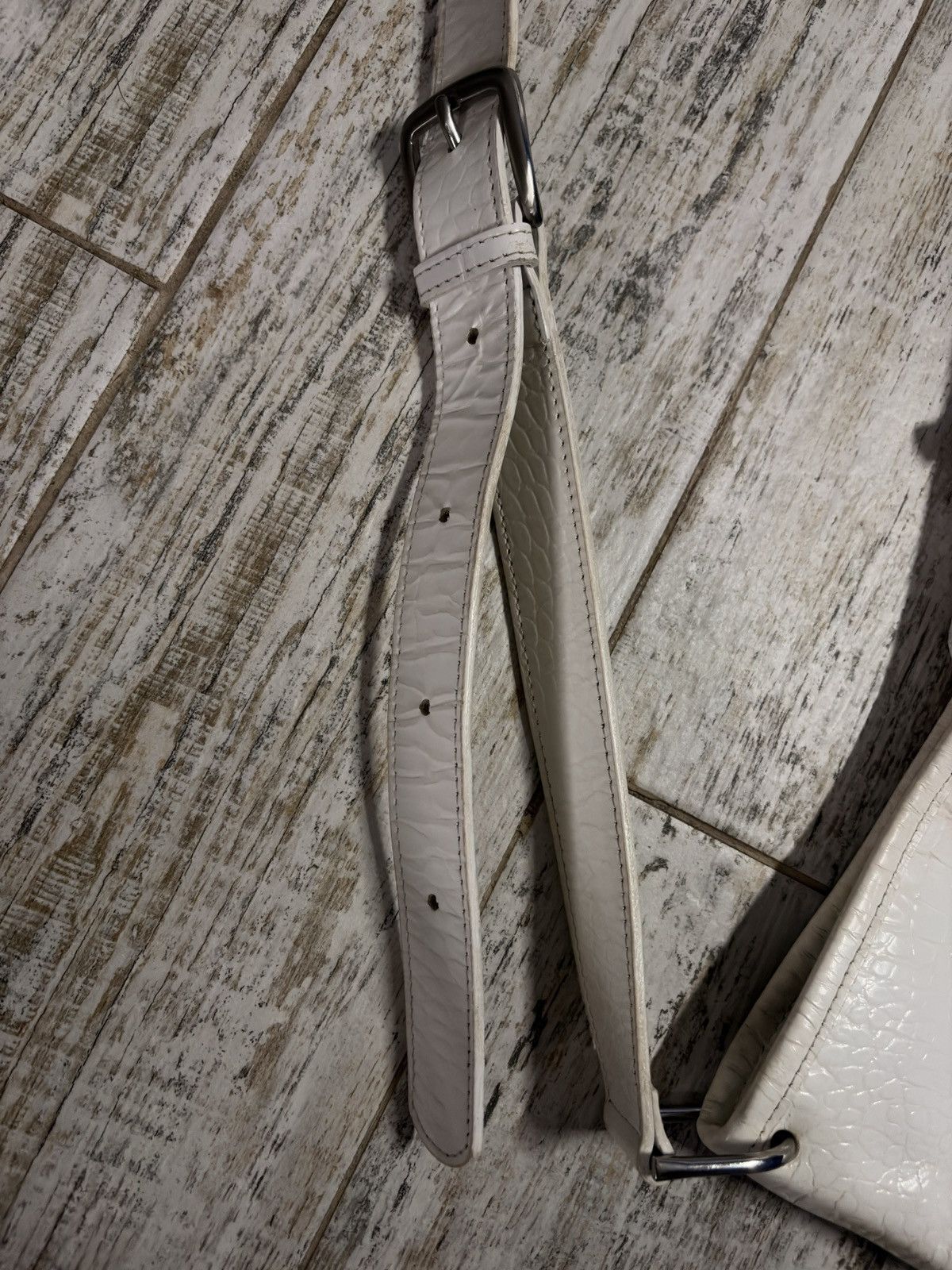 Longchamp Longchamp Roseau Croc-Embossed Leather Hobo Bag Size ONE SIZE - 4 Thumbnail