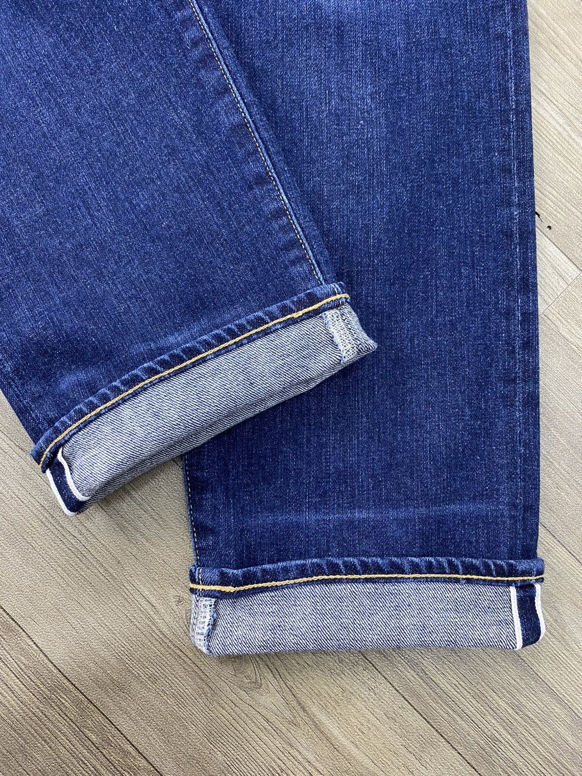 Spellbound 🇯🇵Vintage Spellbound Japan Selvedge Faded Straight Blue Jeans Size US 34 / EU 50 - 13 Thumbnail