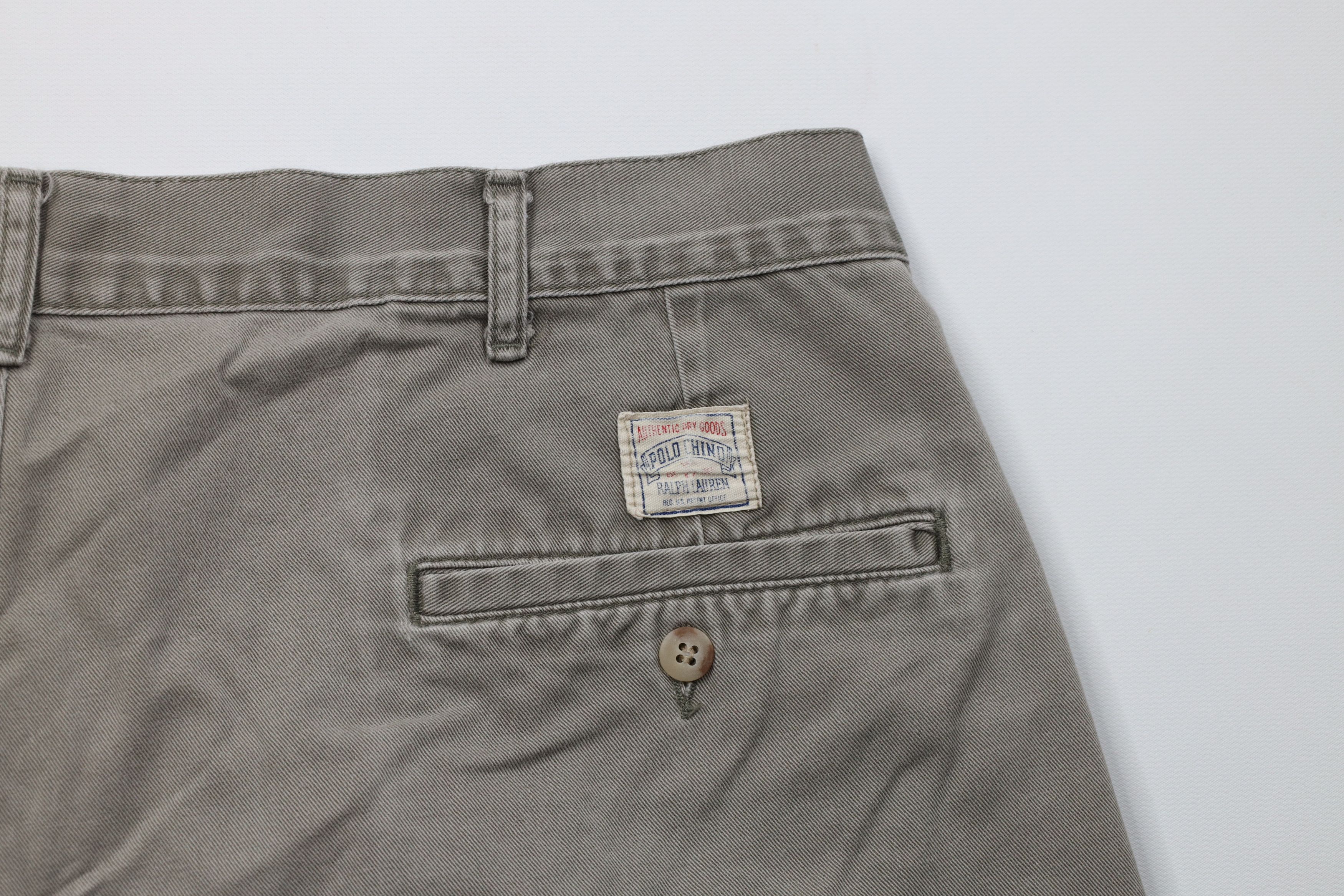 Ralph Lauren Vintage 90s Ralph Lauren Above Knee Chino Shorts Cotton USA Size US 38 / EU 54 - 12 Thumbnail