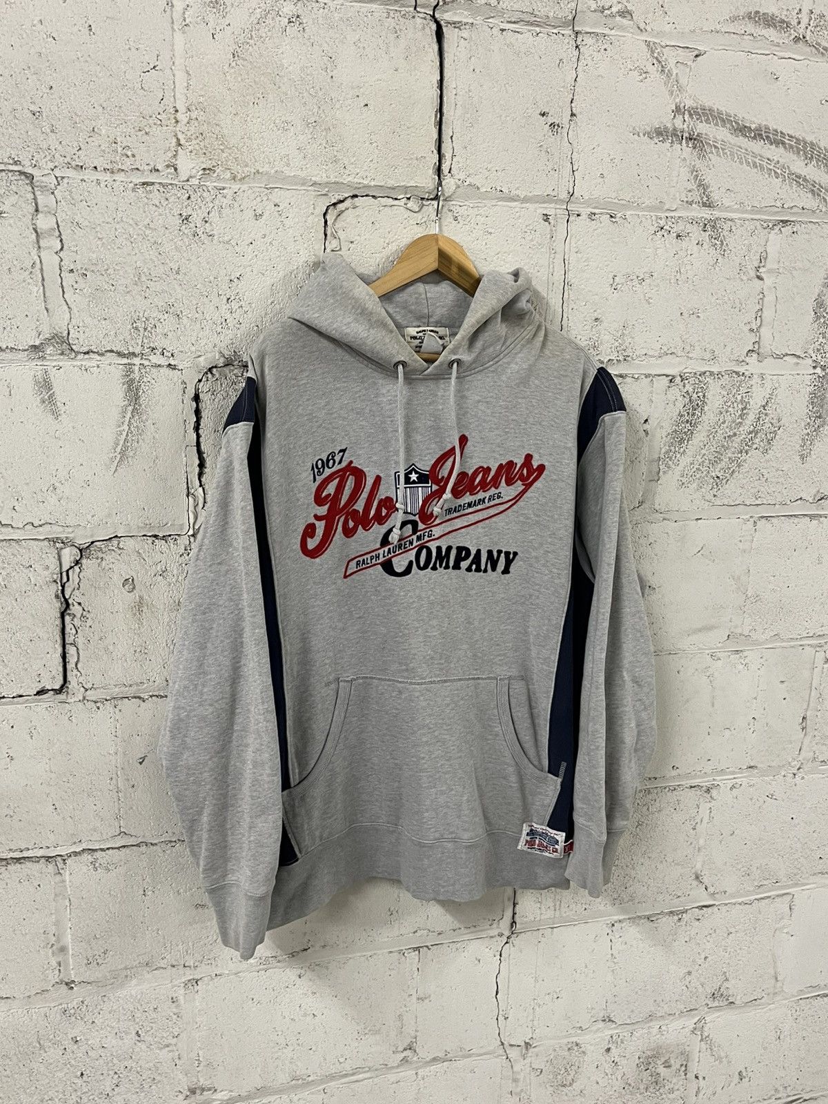 Polo Ralph Lauren Polo Ralph Lauren vintage 90s rare hoodie streetwear hype Size US XL / EU 56 / 4 - 2 Thumbnail