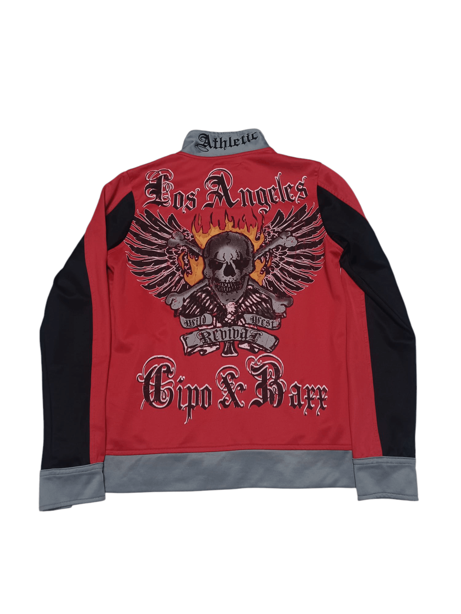 If Six Was Nine CIPO BAXX LOS ANGELES SKULLS FIRE TRACK JACKET OPIUM Size US S / EU 44-46 / 1 - 1 Thumbnail