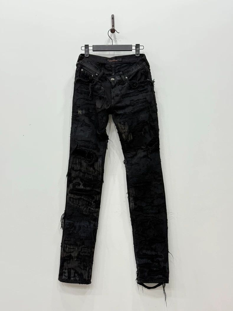【THEAIRTOWN】Some part damage jeans Jun Takahashi × Undercover ARCHIVE UNDERCOVER AW05 ARTS AND