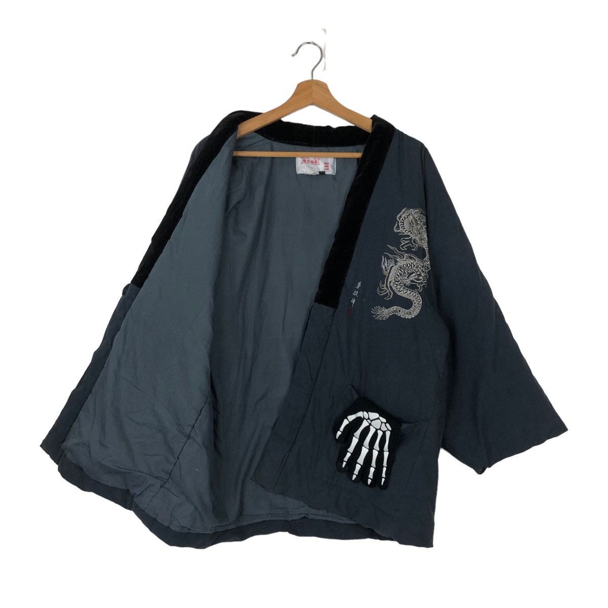 Japanese Brand VINTAGE JAPANESE KIMONO DRAGON BIG LOGO INSPIRE CHROMEHEARTS Size US M / EU 48-50 / 2 - 8 Thumbnail