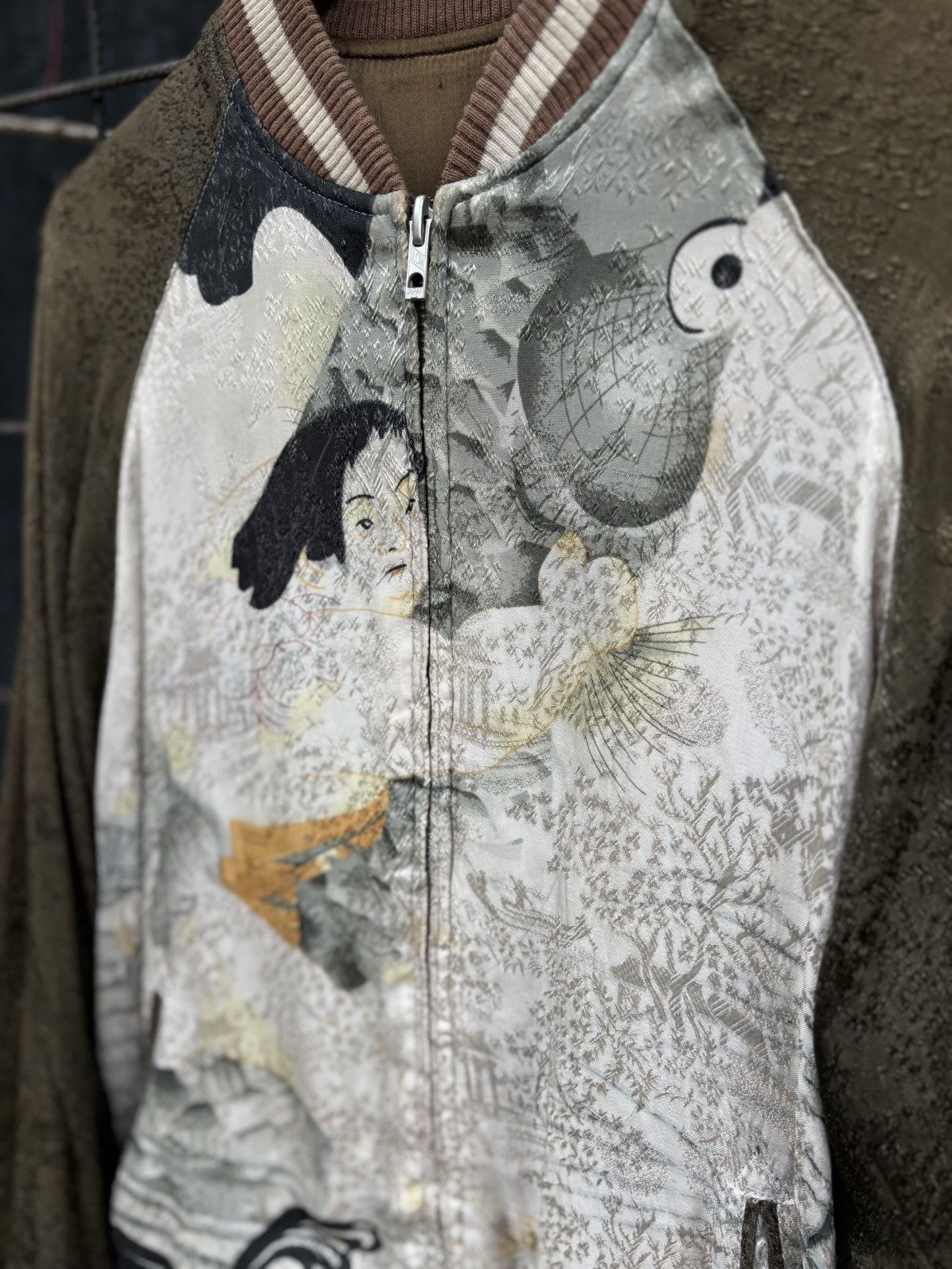 Japanese Brand Japanese Classic Script Hyakka Ryoran Reversible Kintaro jkt Size US M / EU 48-50 / 2 - 8 Thumbnail