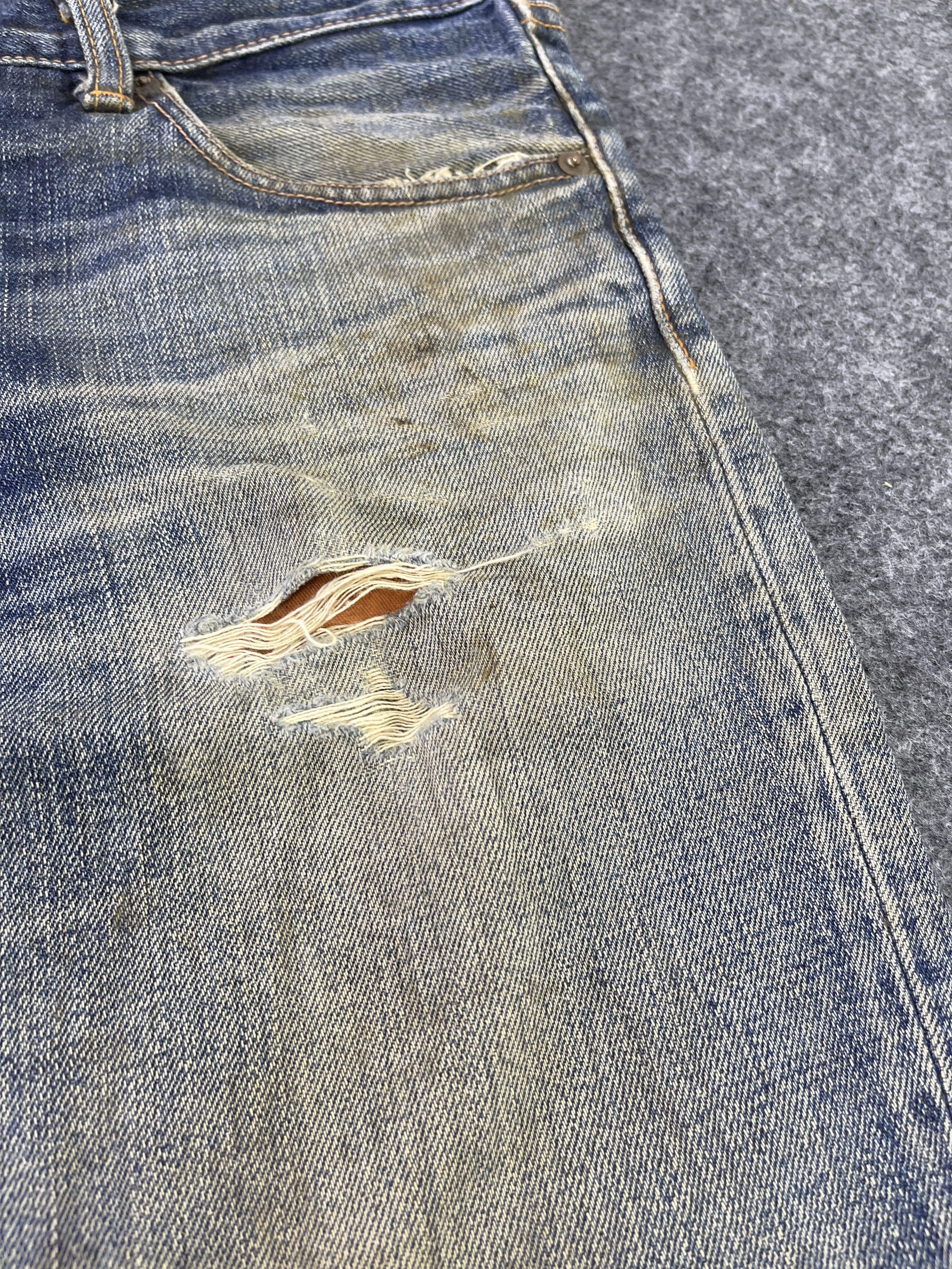 Levi's Vintage Levis 502 Rusty Wash Jeans - J907 Size US 33 - 6 Thumbnail