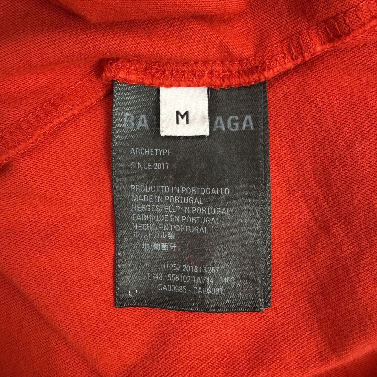 Balenciaga Balenciaga Logo Letter Emblem Short Sleeve T-shirt K26WX Size US M / EU 48-50 / 2 - 5 Thumbnail