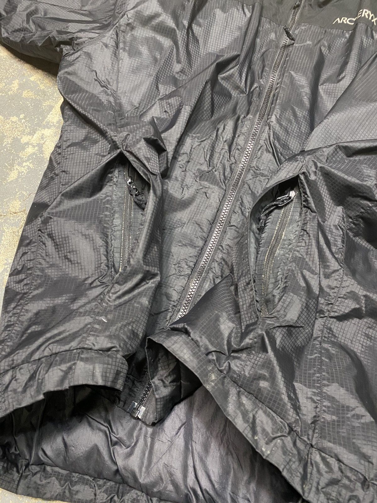 Arc'teryx × Vintage Vintage Arc'teryx PrimaLoft Dryloft Jacket Black Full Zip Size US XL / EU 56 / 4 - 7 Thumbnail