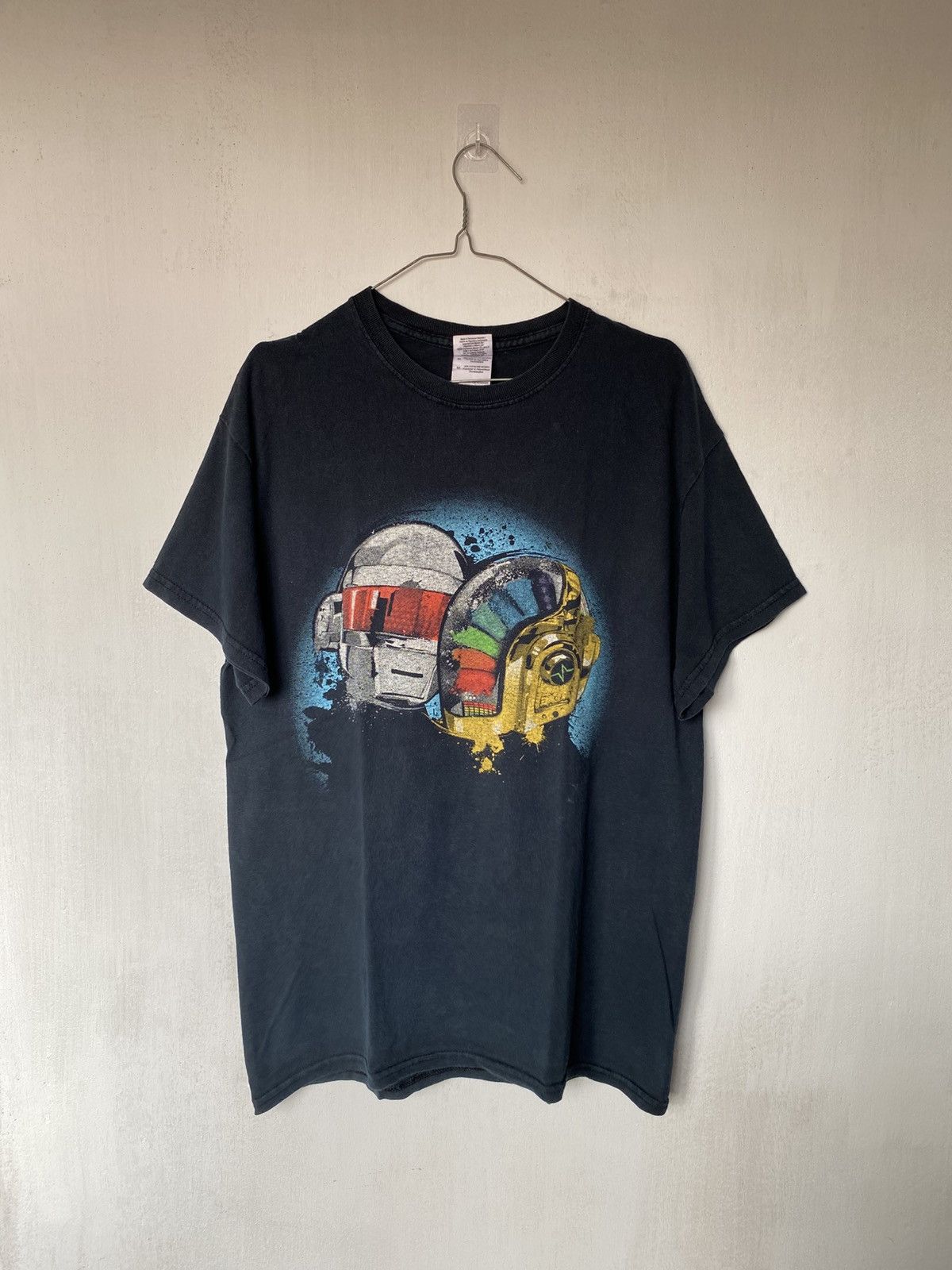 Band Tees × Vintage 2000s Daft Punk Robot Iconic Tshirt Size US M / EU 48-50 / 2 - 1 Thumbnail