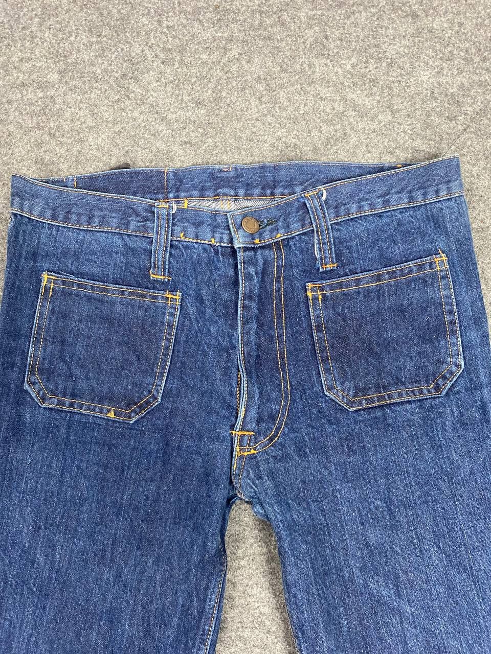 Japanese Brand vintage indian boss bootcut flare denim nice design Size US 33 - 6 Thumbnail