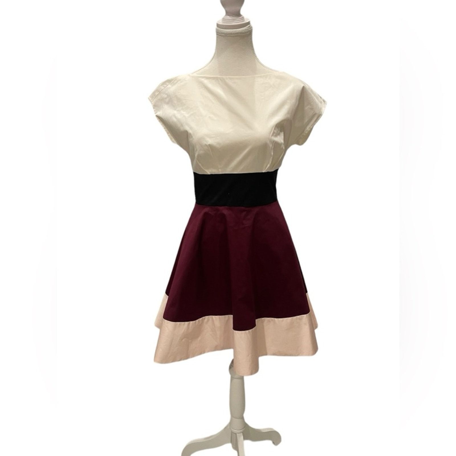 Kate Spade KATE SPADE COLORBLOCK FIORELLA STRIPED DRESS - SIZE:0 NWT Size XS / US 0-2 / IT 36-38 - 10 Thumbnail
