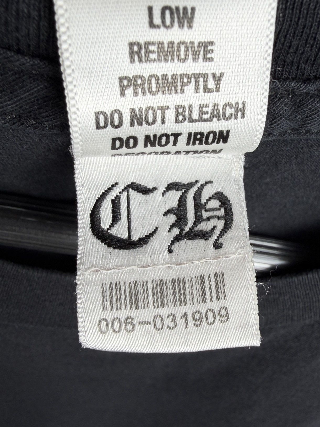 Chrome Hearts Chrome Hearts Vintage Foti Skull Horseshoe Back Logo Tshirt Size US M / EU 48-50 / 2 - 10 Thumbnail