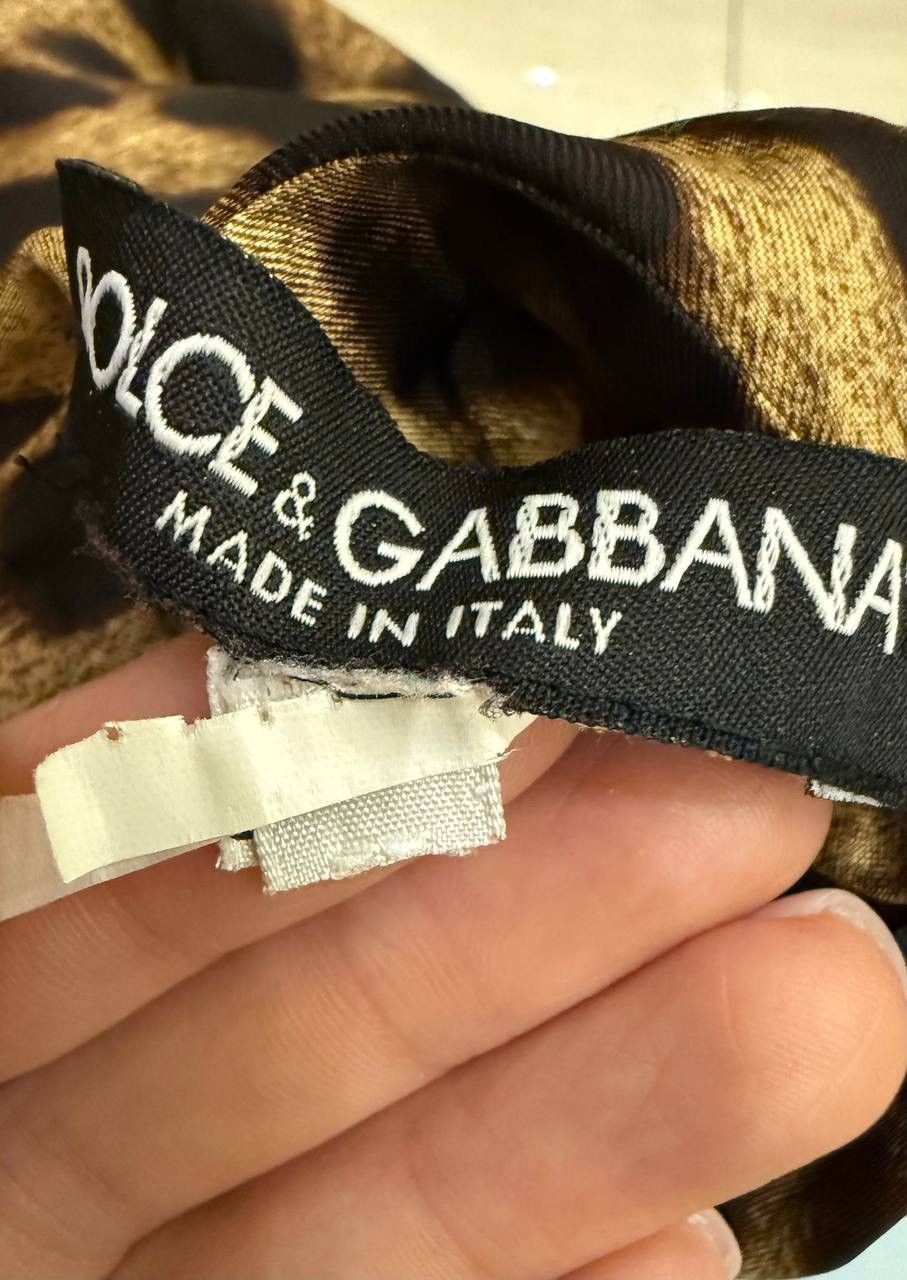 Dolce & Gabbana Dolce & Gabbana Dress Leopard Pattern Women Wool Gray Size M / US 6-8 / IT 42-44 - 5 Thumbnail