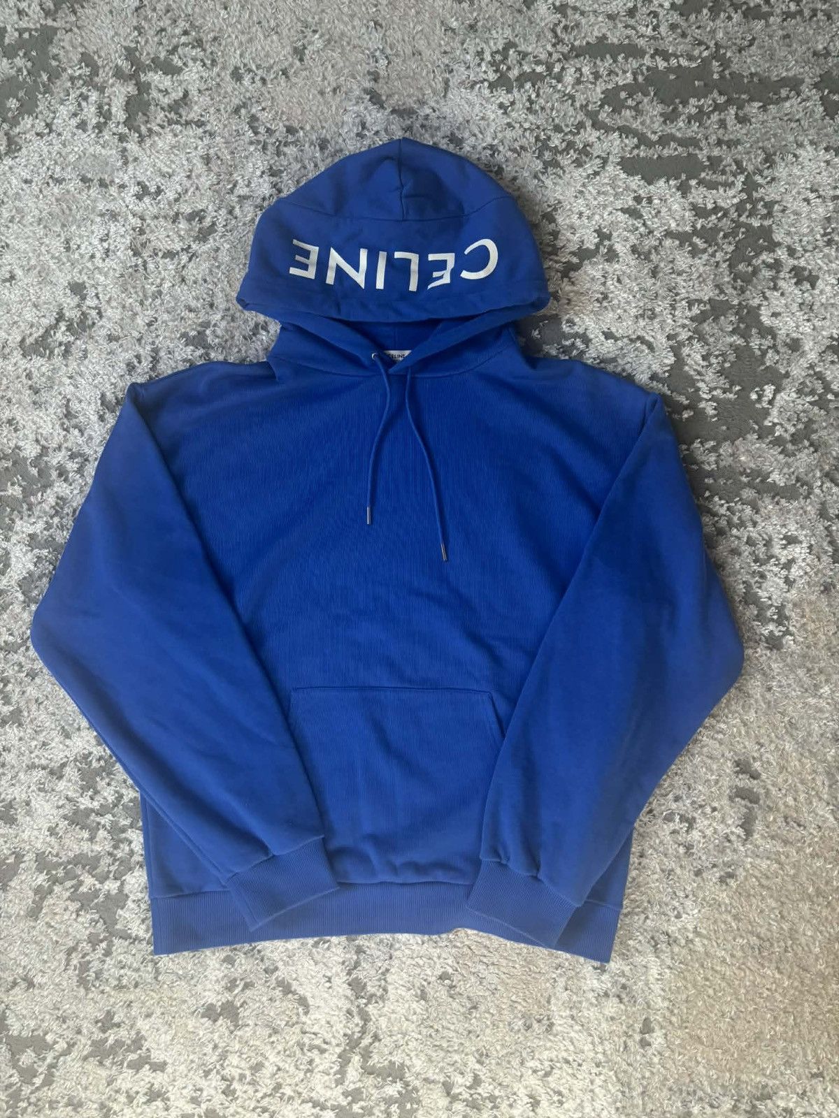 Celine Celine blue hoodie XL fit L Size US XL / EU 56 / 4 - 2 Thumbnail