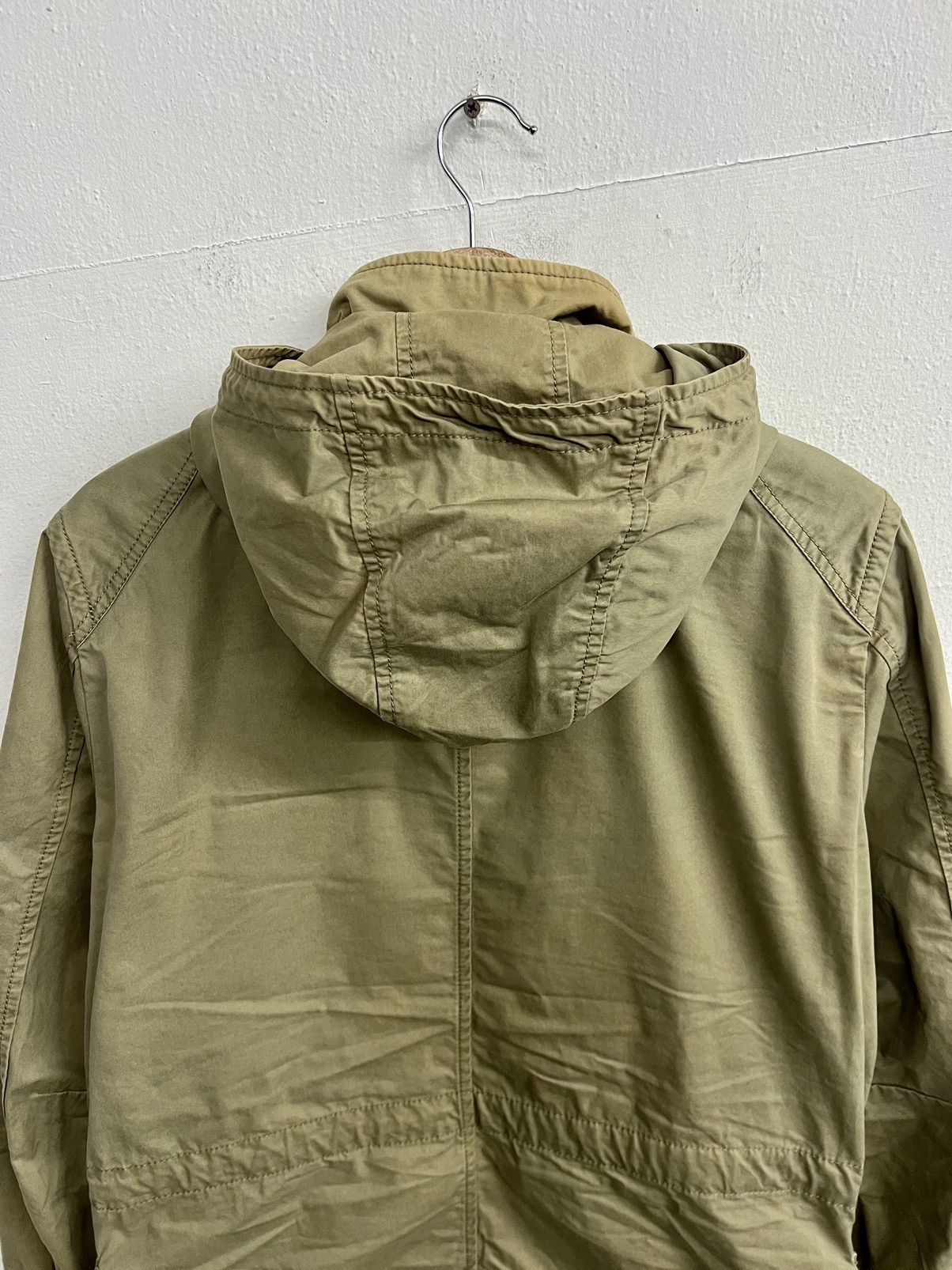 Diesel Vintage Diesel Project78 Military Hoodie Jacket Size US L / EU 52-54 / 3 - 13 Thumbnail