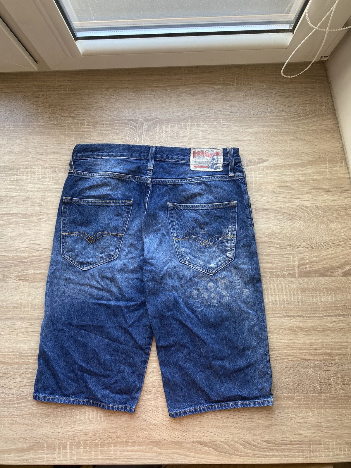 Hysteric Glamour × If Six Was Nine × Le Grande Bleu (L.G.B.) Affliction Vintage Rap Jors Shorts Hip Hop style Size US 30 / EU 46 - 1 Thumbnail