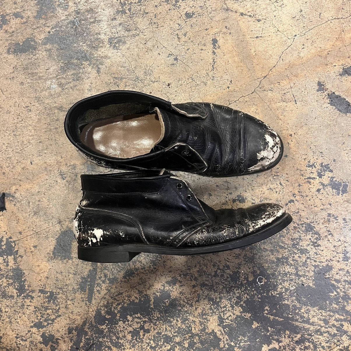 Vintage 1940’s Patina’d Vintage Boots Size US 12 / EU 45 - 1 Thumbnail