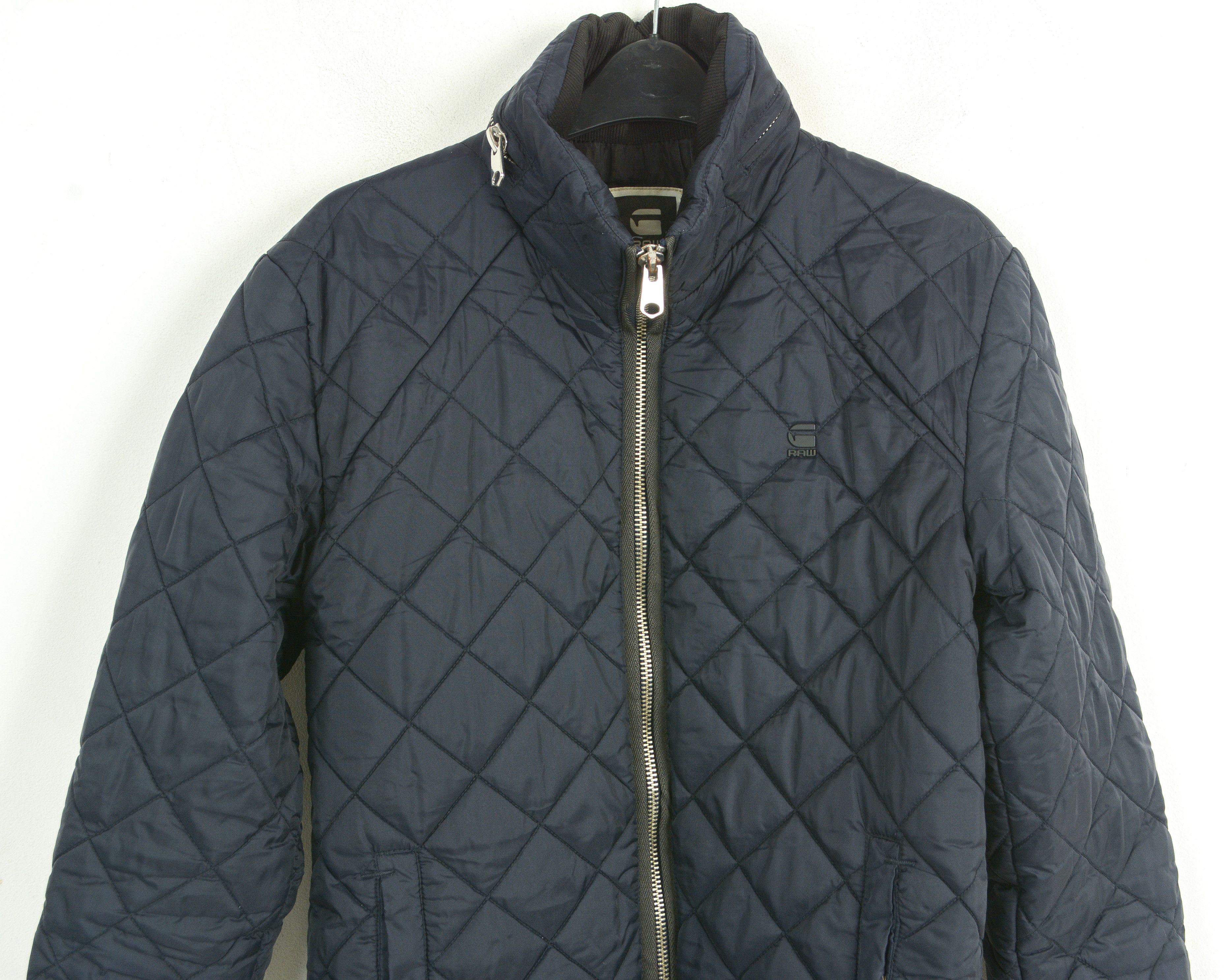 G-Star Correct Quilted Overshirt Mens M Jacket Hidden Hood Coat Size US M / EU 48-50 / 2 - 2 Thumbnail