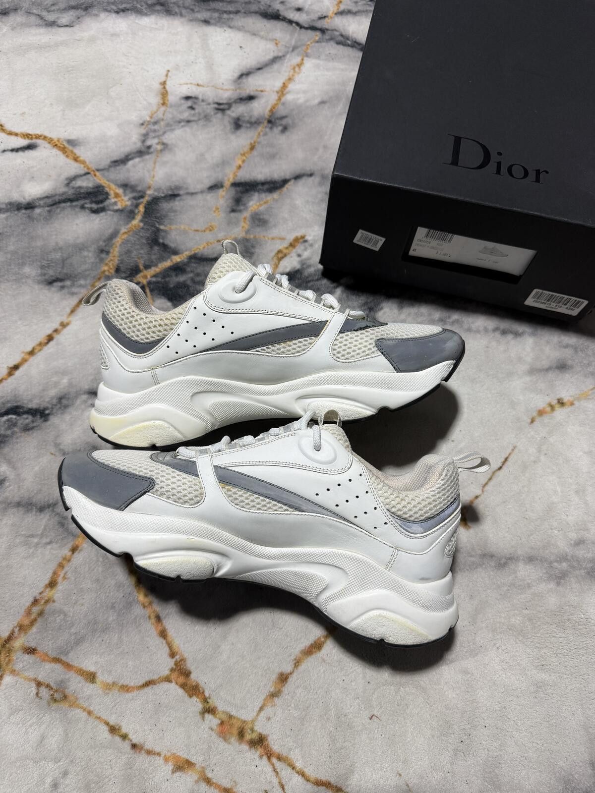 Dior Dior B22 Triple White Silver - Sz10US Size US 10 / EU 43 - 4 Thumbnail