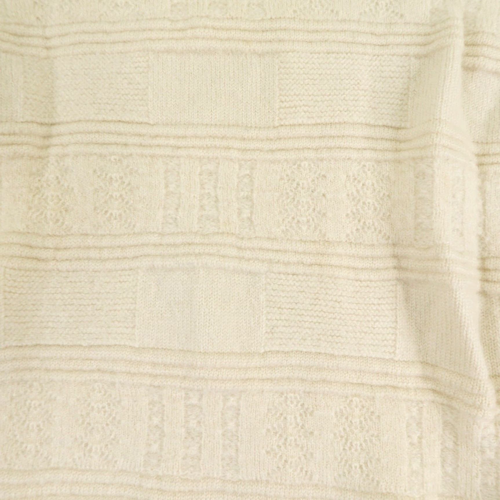 Vintage Giorgiolini Sweater Womens Large White Cable Knit Pullover Regular Fit Wool Blend Outdoor Size L / US 10 / IT 46 - 3 Thumbnail