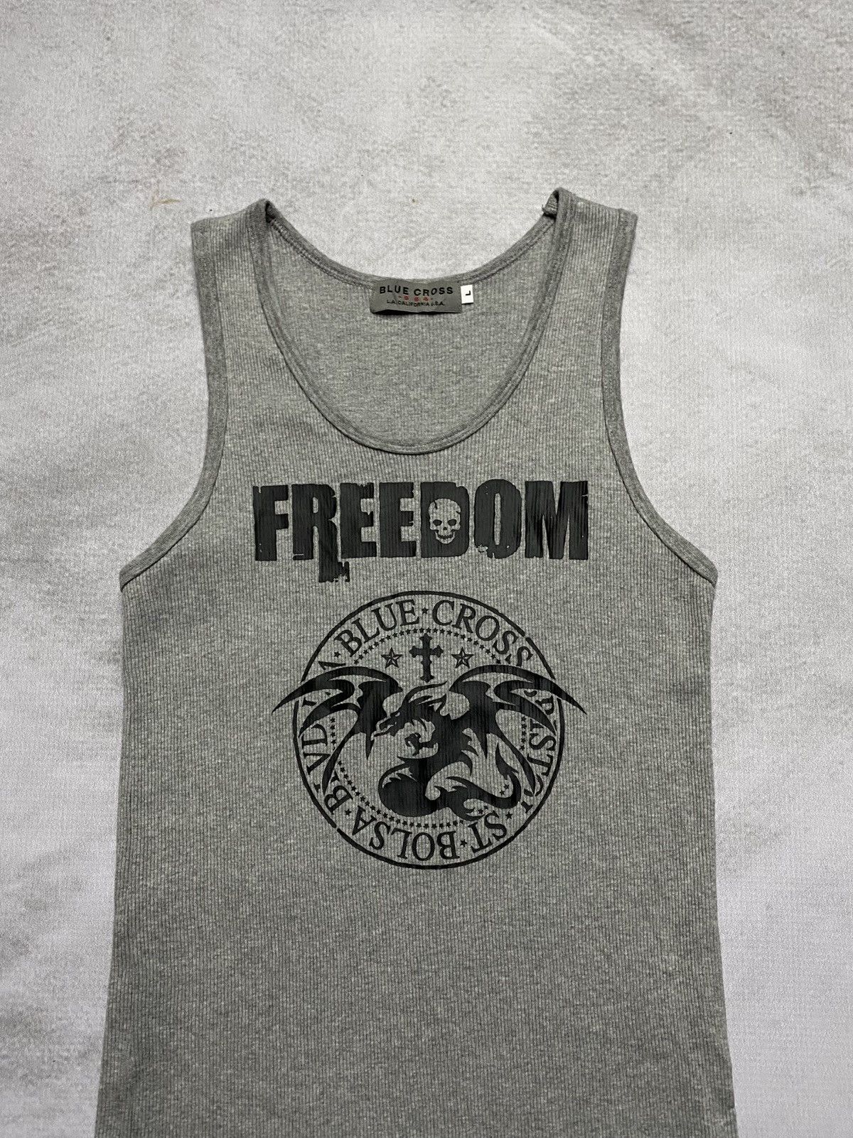 Hysteric Glamour Blue Cross Dragon Tank Top Size US S / EU 44-46 / 1 - 4 Thumbnail