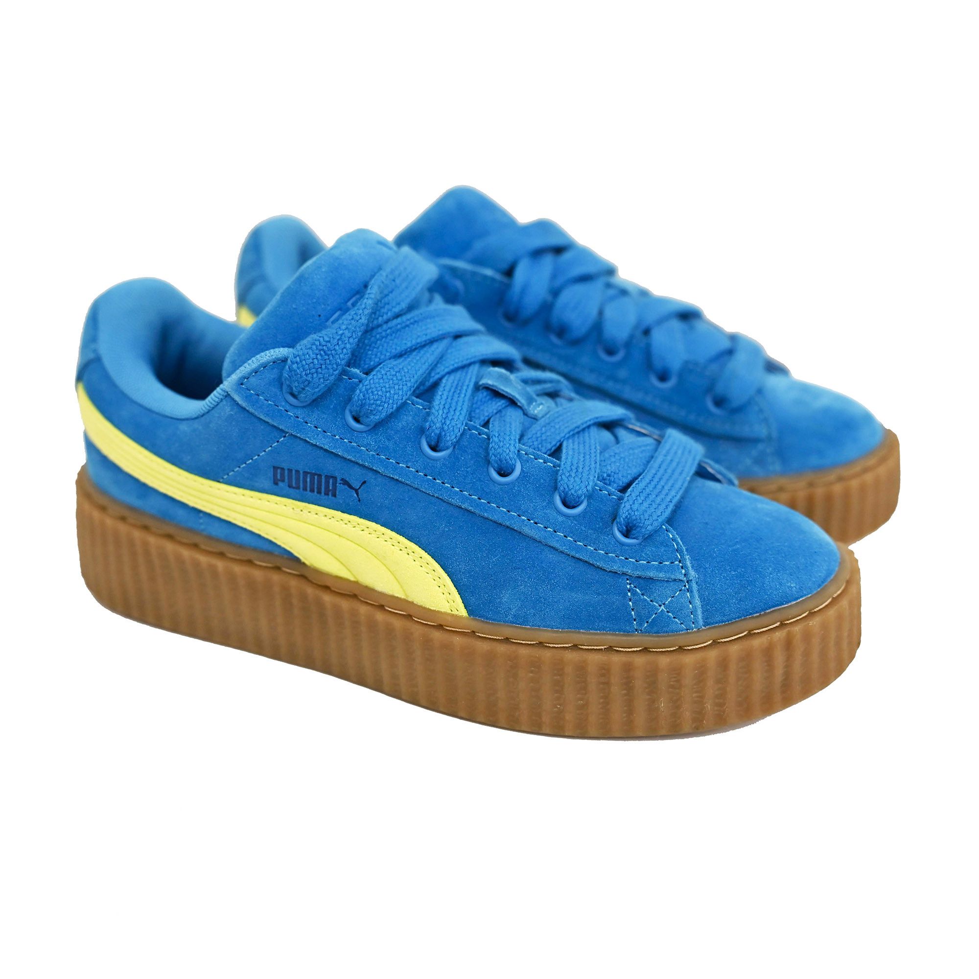 Fenty Fenty Puma Creeper Phatty suede sneakers in blue Size US 8 / IT 38 - 1 Thumbnail
