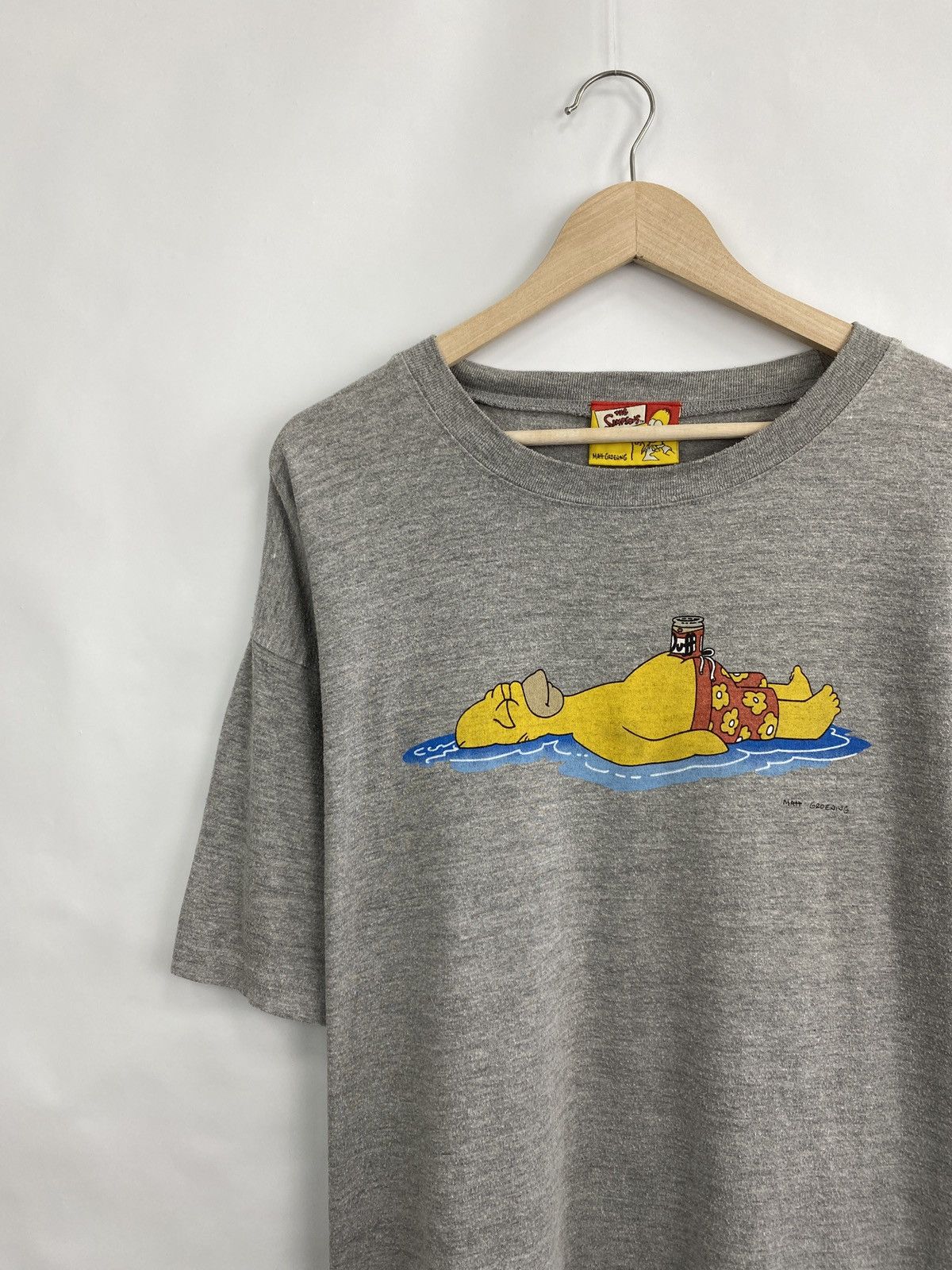 The Simpsons × Vintage 🇺🇸 Vintage 90s The Simpsons Matt Groening t-shirt rare Size US XL / EU 56 / 4 - 2 Thumbnail