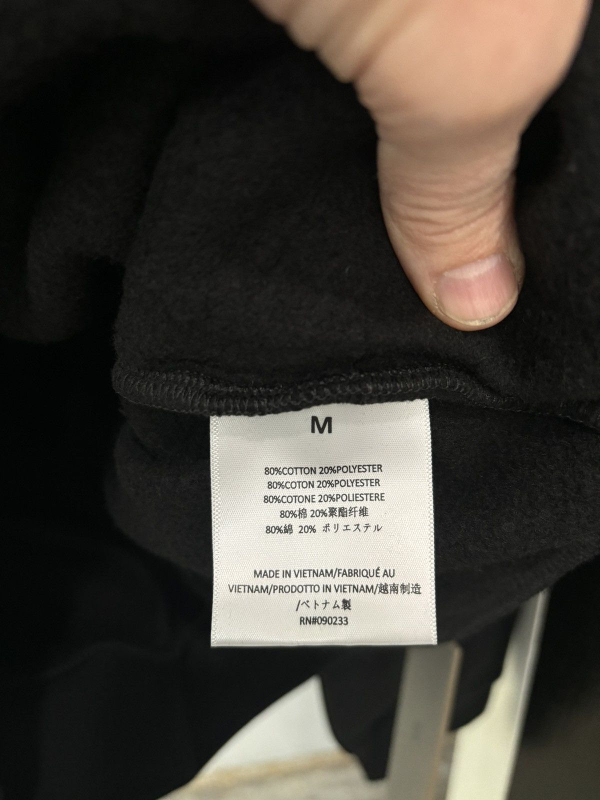 Essentials × FOG × Fear of God FOG Jet Black Hoodie Size US M / EU 48-50 / 2 - 6 Thumbnail